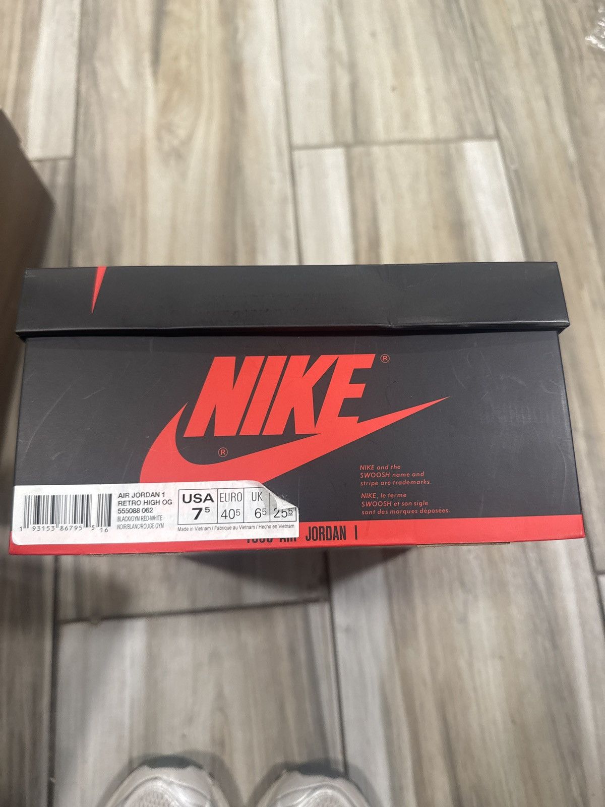 Nike air jordan 1 Size US 7.5 / EU 40-41 - 10 Thumbnail