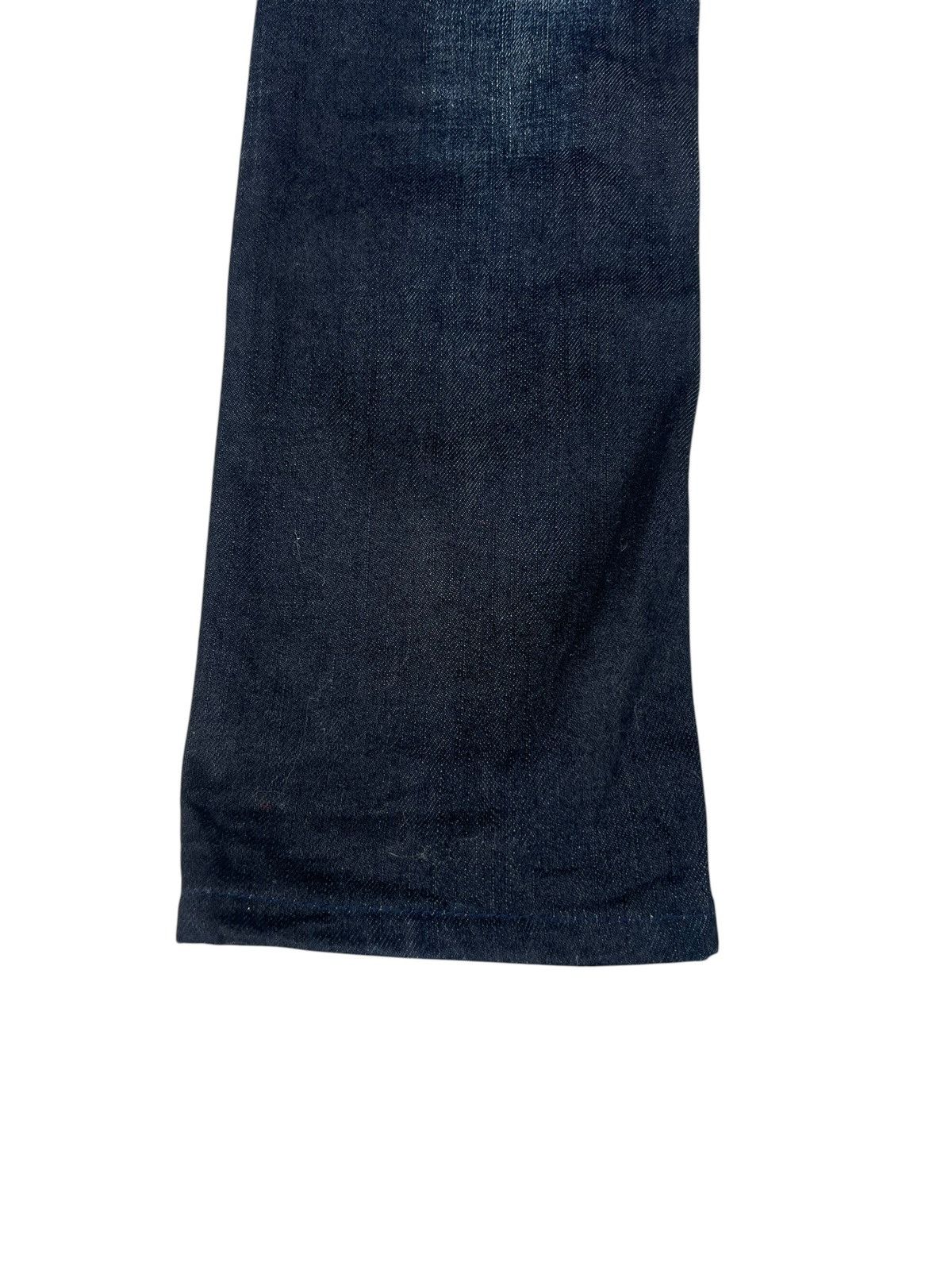 Black Barrett Vintage Neil Barret Black Barret Coated Waxed Slim Jeans Size US 31 - 17 Thumbnail