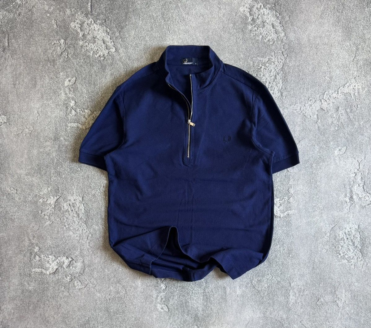 Fred Perry Fred Perry M 1/4 zip polo tee t-shirt casual old money Size US M / EU 48-50 / 2 - 1 Thumbnail