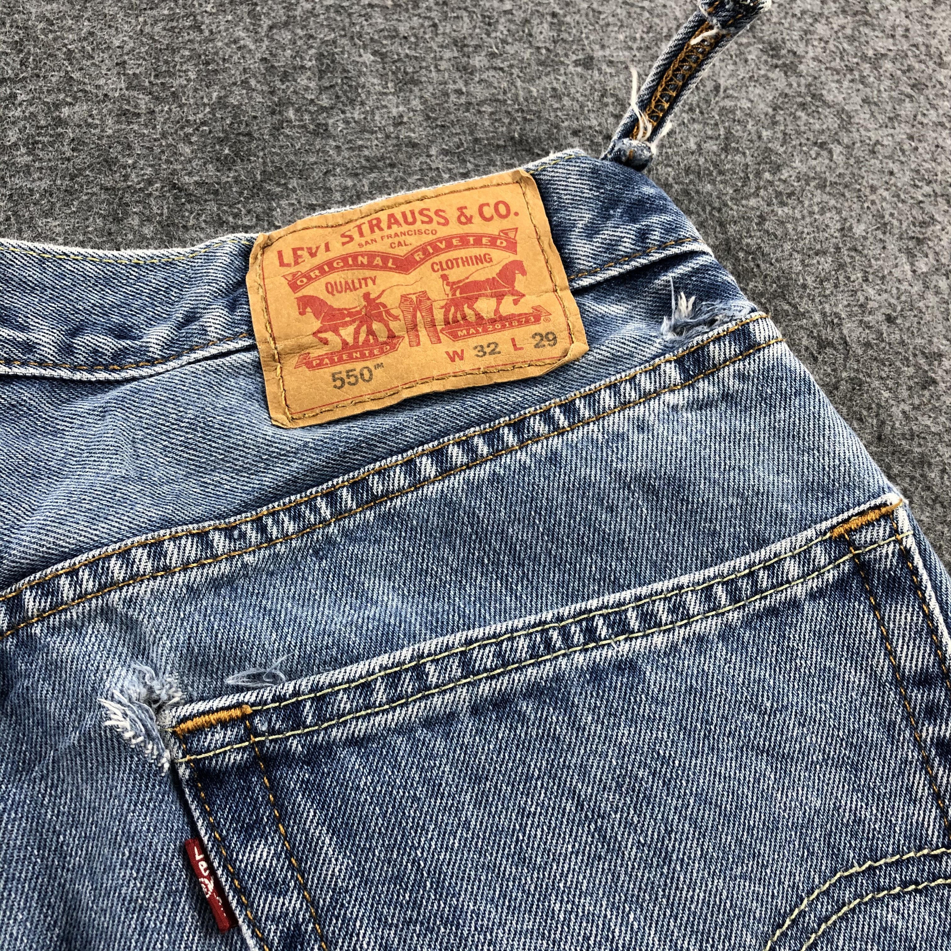 Levi's × Vintage Vintage Levis 550 Jeans-JM1137 Size US 33 - 6 Thumbnail