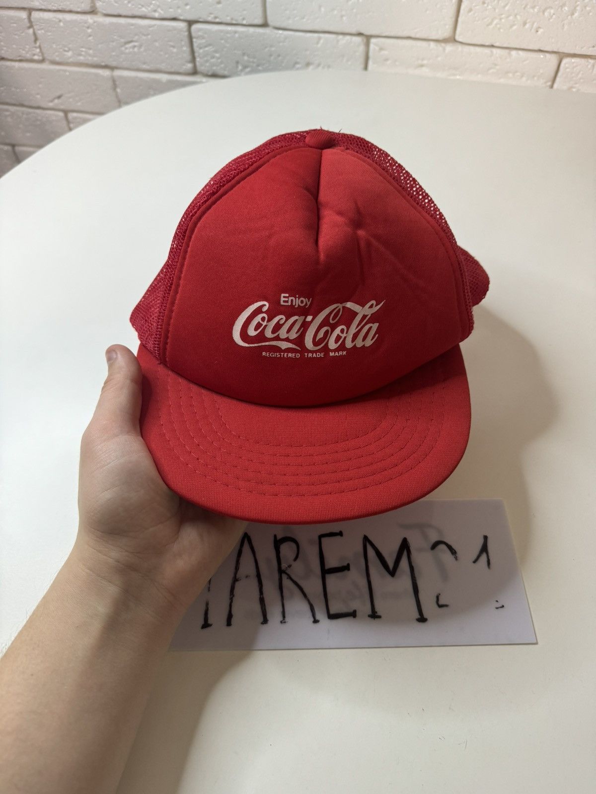 Vintage Coca Cola vintage cap hat Size ONE SIZE - 2 Thumbnail