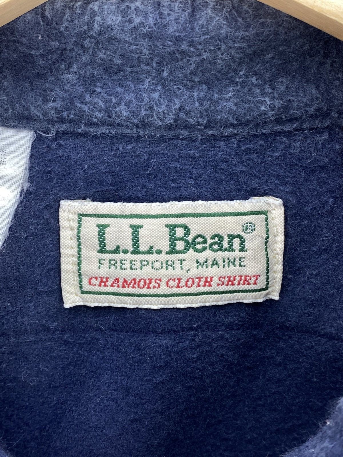 L.L. Bean Vintage 80’s L.L. Bean Flannel Shirt Button Up Size US S / EU 44-46 / 1 - 9 Thumbnail