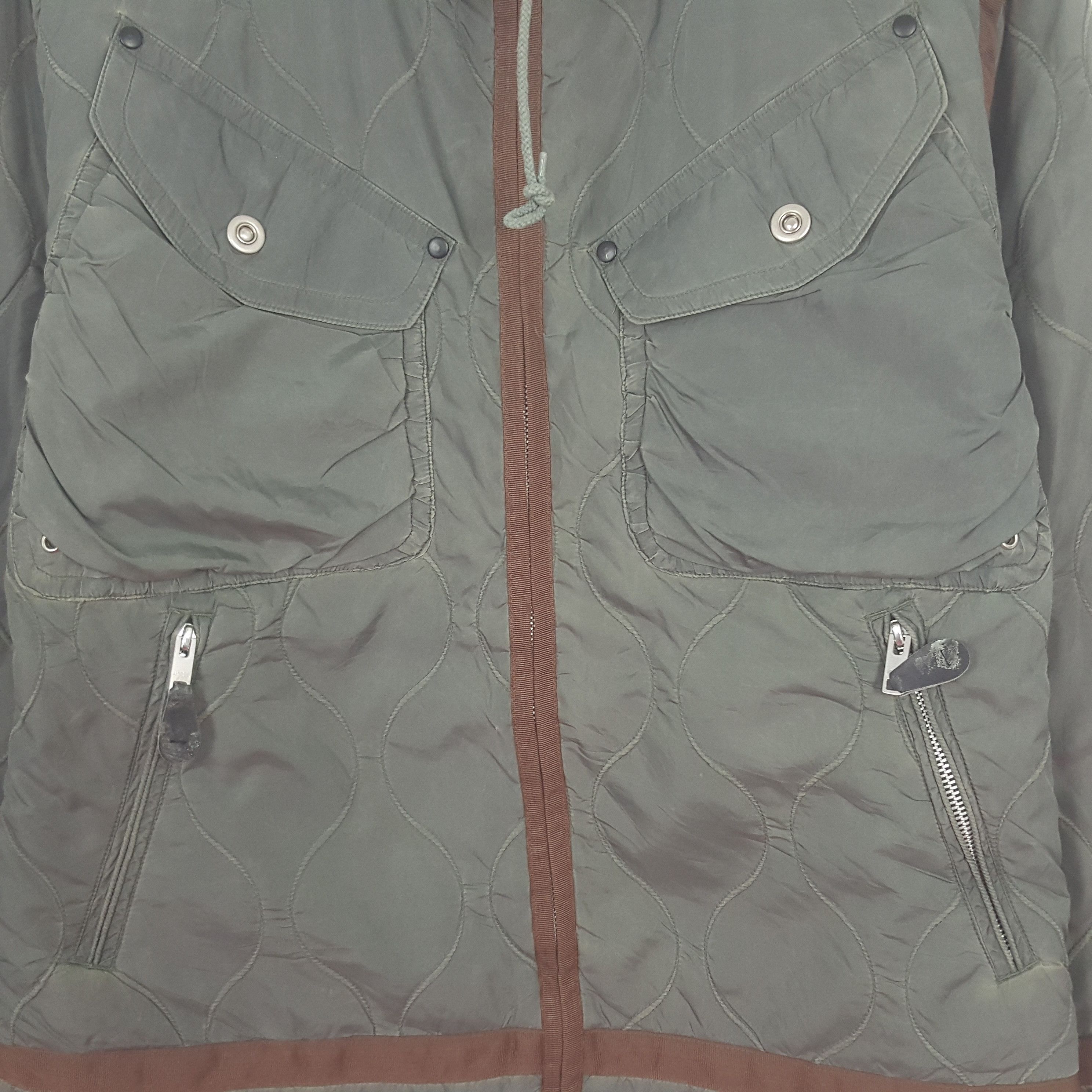 Avirex Vintage Avirex Japan Winter Zipper Military Jacket Size US M / EU 48-50 / 2 - 2 Thumbnail