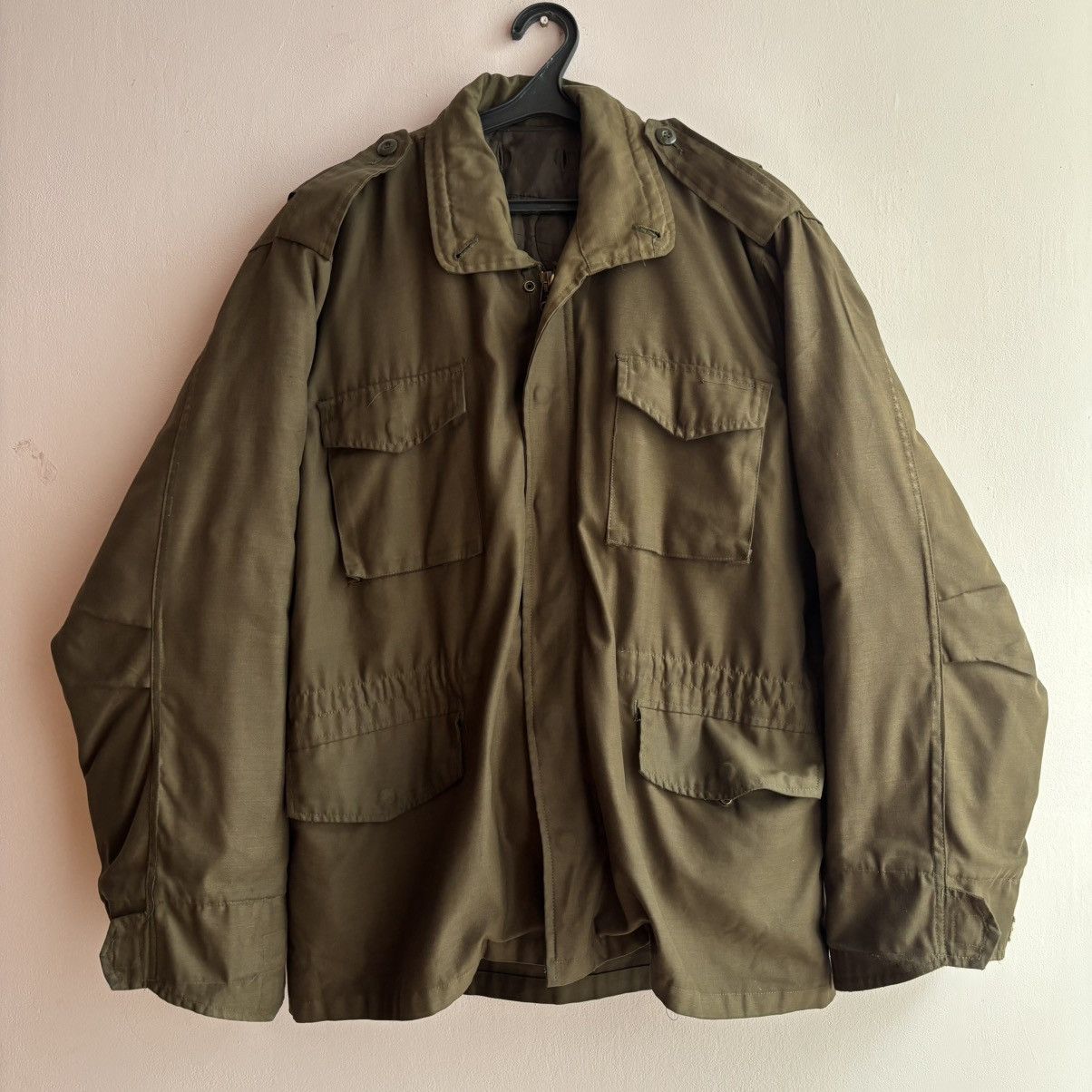 Vintage Vintage 1976 US Army M-65 Field Jacket Cold Weather OG-107 Size US S / EU 44-46 / 1 - 2 Thumbnail