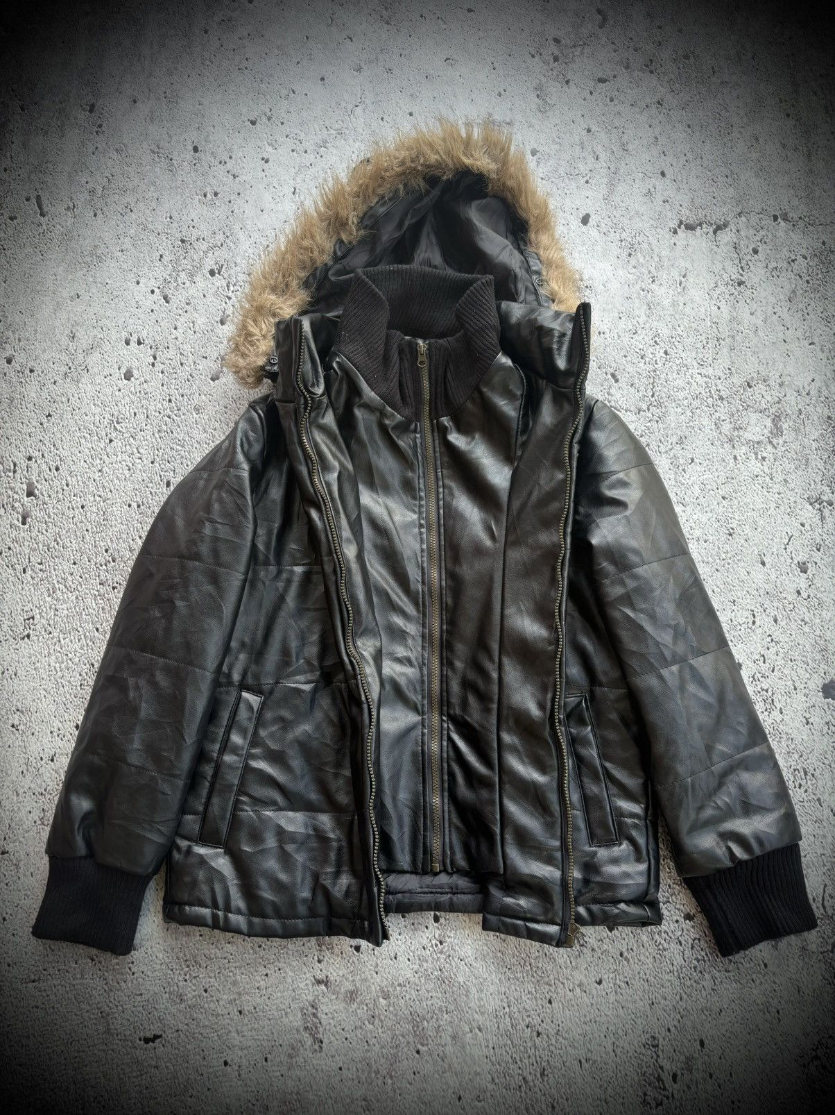 Le Grande Bleu (L.G.B.) Calm flow double jacket ifsixwasnine lgb style Size US M / EU 48-50 / 2 - 1 Thumbnail