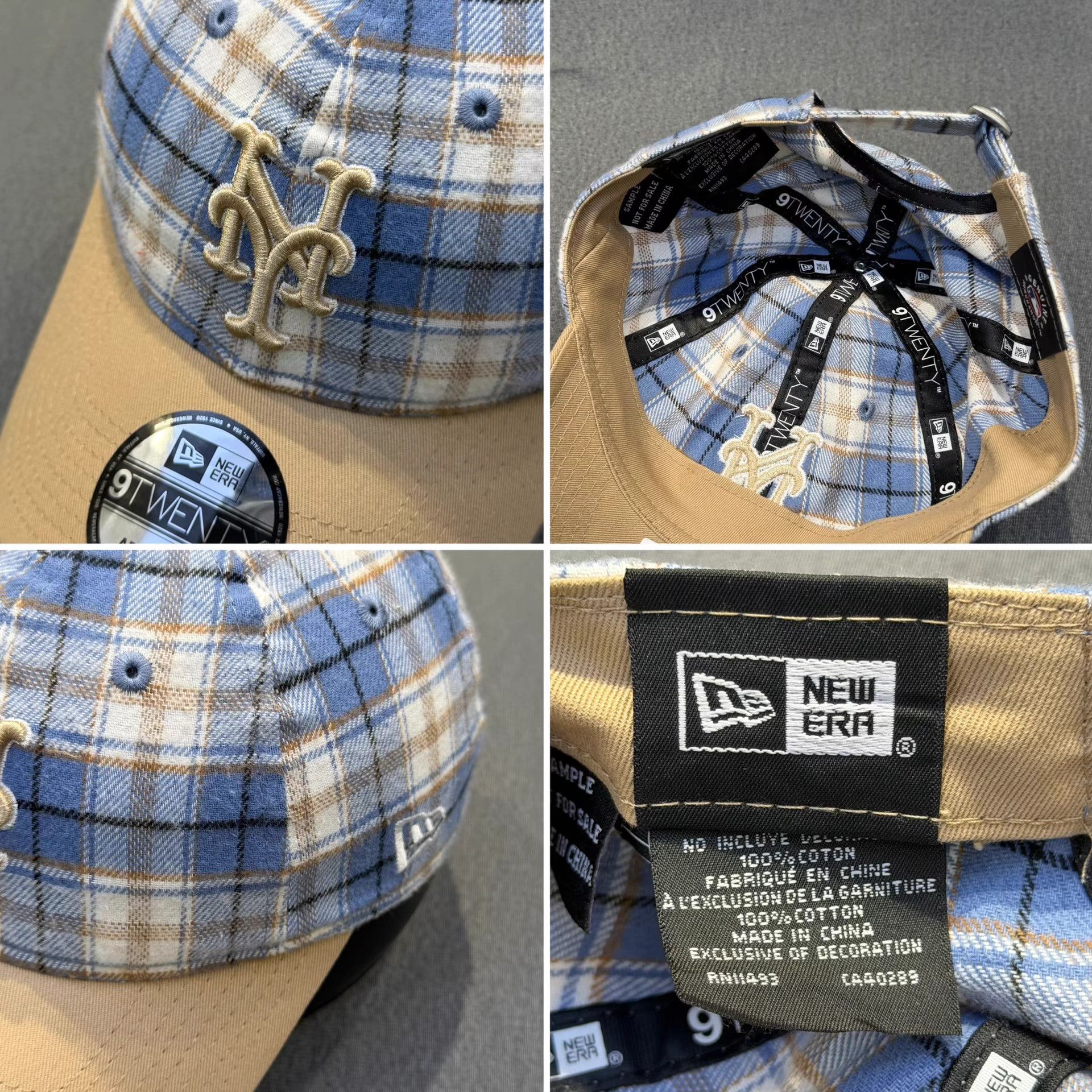 New Era New Era Curved Brim Cap。 Q5 Size ONE SIZE - 8 Thumbnail