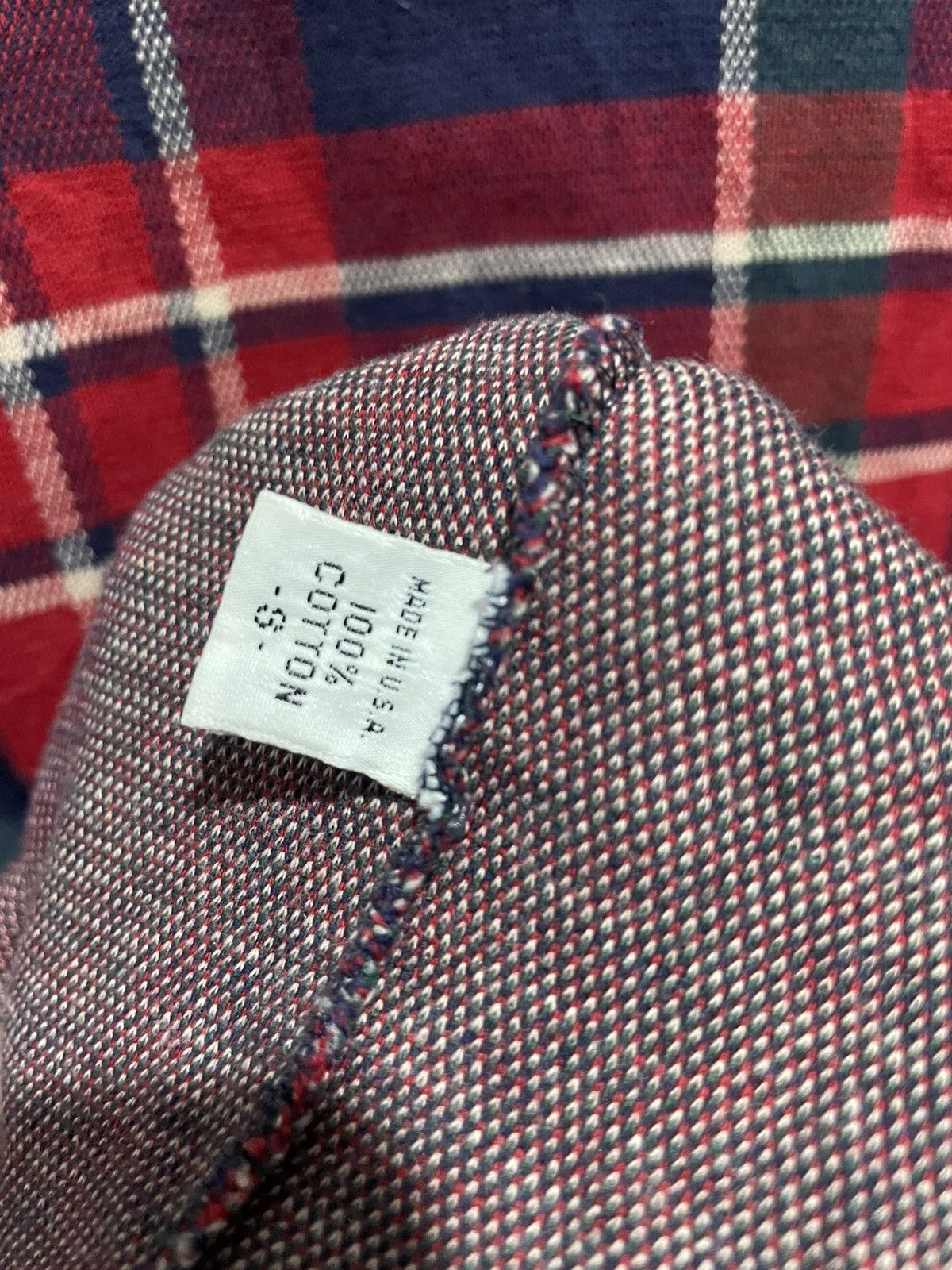 Burberry VTG 80s BURBERRY MADE IN USA CHECKERED L/S SHIRTS Size US S / EU 44-46 / 1 - 12 Thumbnail