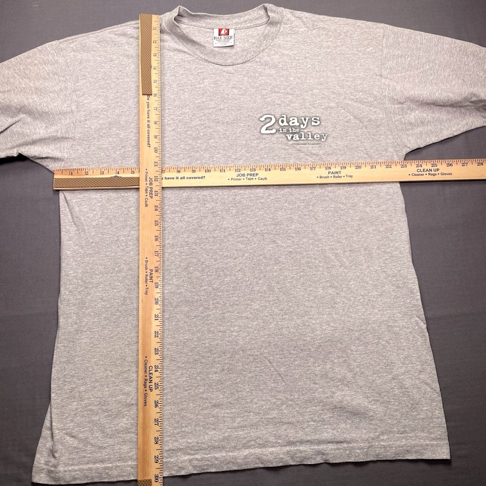 Vintage VINTAGE 2 DAYS IN THE VALLEY Shirt Mens XL Gray Embroidered 1996 Soap Opera Promo Rysher Size US XL / EU 56 / 4 - 5 Thumbnail
