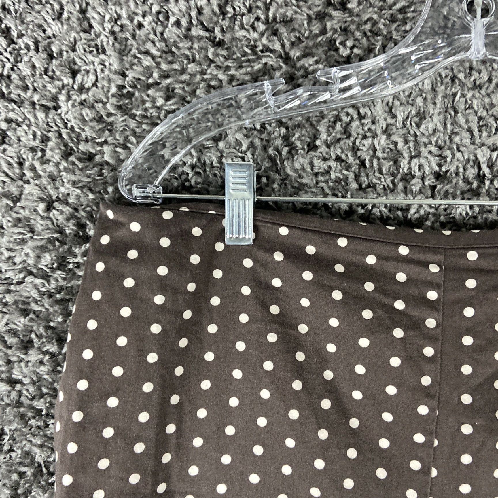 Vintage Chico’s Brown Polka Capri Women’s 1 Pants Capris Brown Polka Chico’s Women 1 Capri Pants Polka Brown Size ONE SIZE - 3 Thumbnail