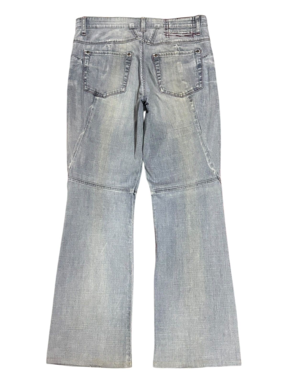 Marithe + Francois Girbaud Vtg 90s MFG Marithe Francois Girbaud Flared Bootcut Jeans Size US 32 / EU 48 - 4 Thumbnail