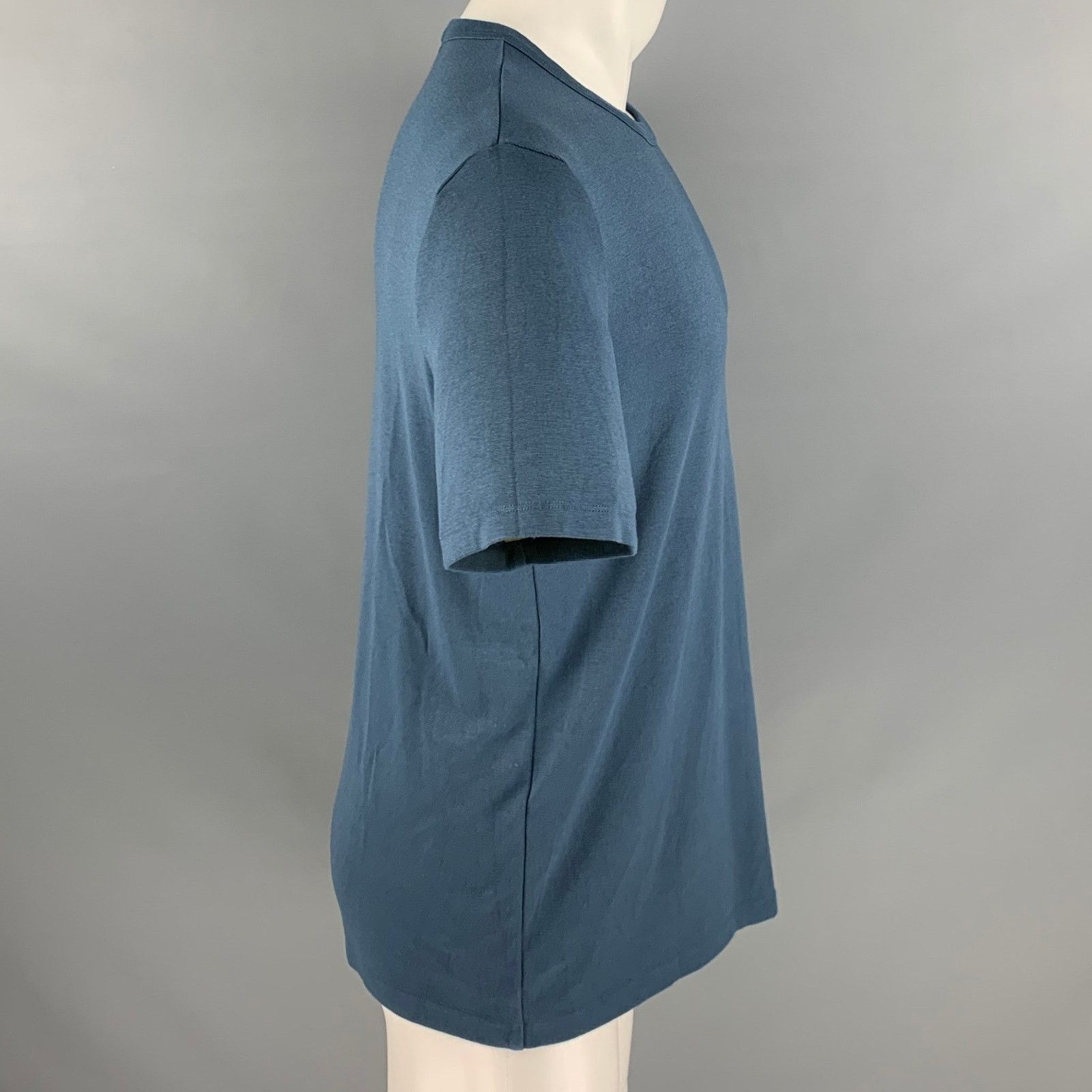 Theory THEORY Size M Blue Modal Blend Jersey T-shirt Size US M / EU 48-50 / 2 - 2 Thumbnail