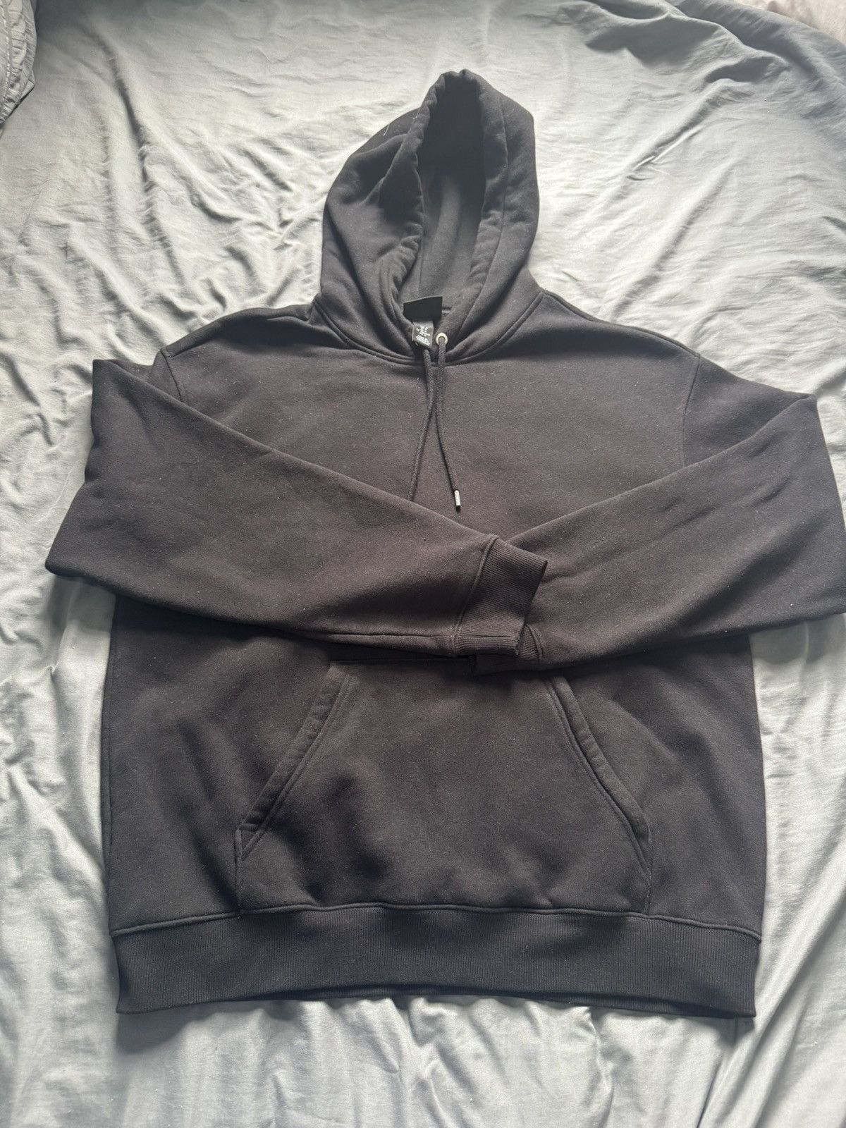 H&M H&M Loose Fit Black Pullover Hoodie Size US M / EU 48-50 / 2 - 5 Thumbnail