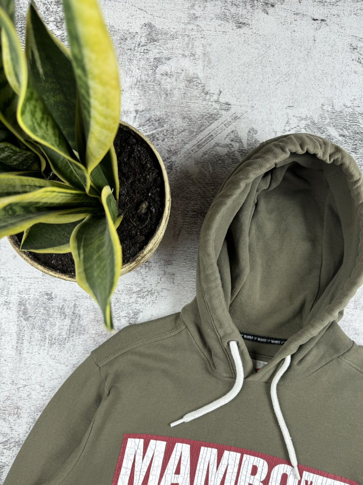 Mambo Mambo Distressed Dog logo Retro Surf Wear Skate Green Hoodie Size US S / EU 44-46 / 1 - 6 Thumbnail