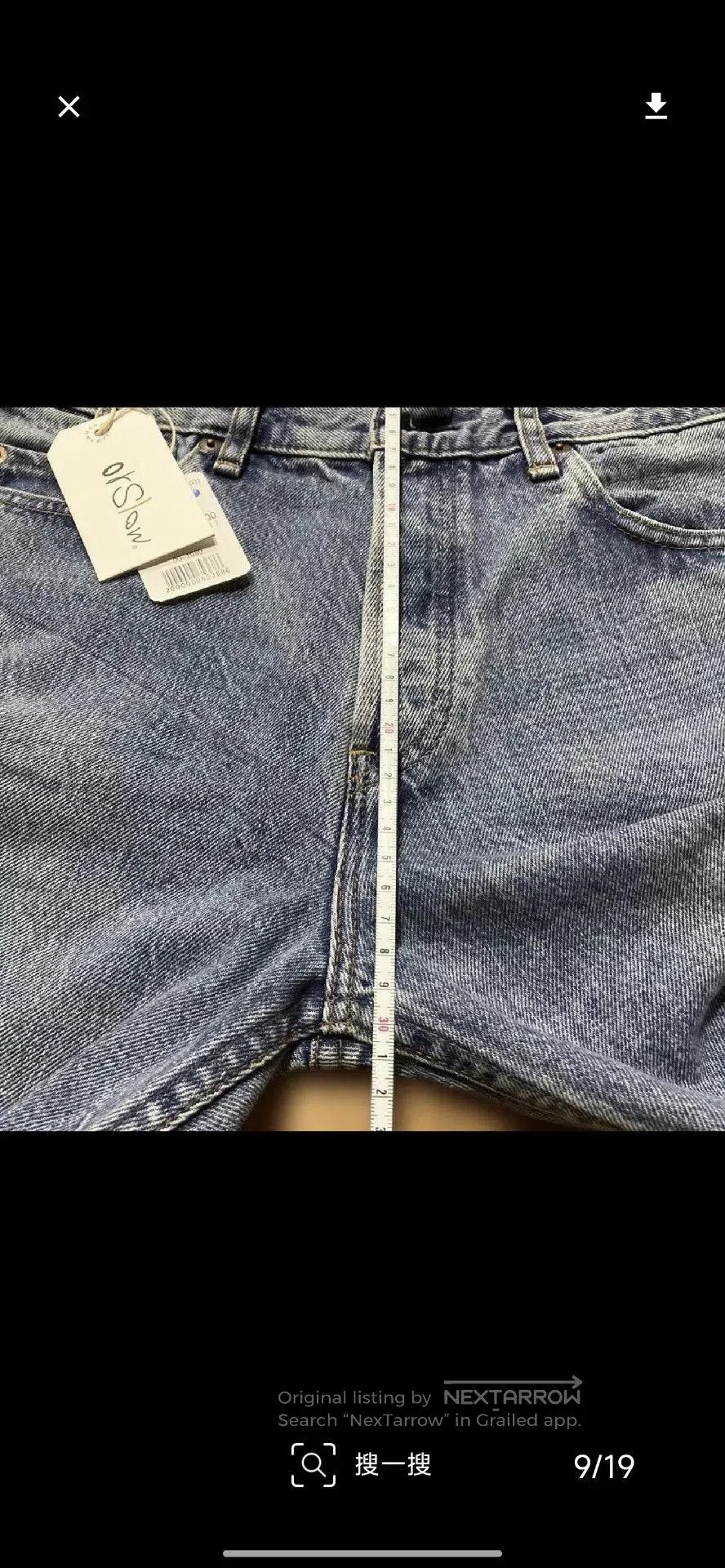Orslow orslow Blue Straight Leg Denim Pants. Size US 28 / EU 44 - 8 Thumbnail