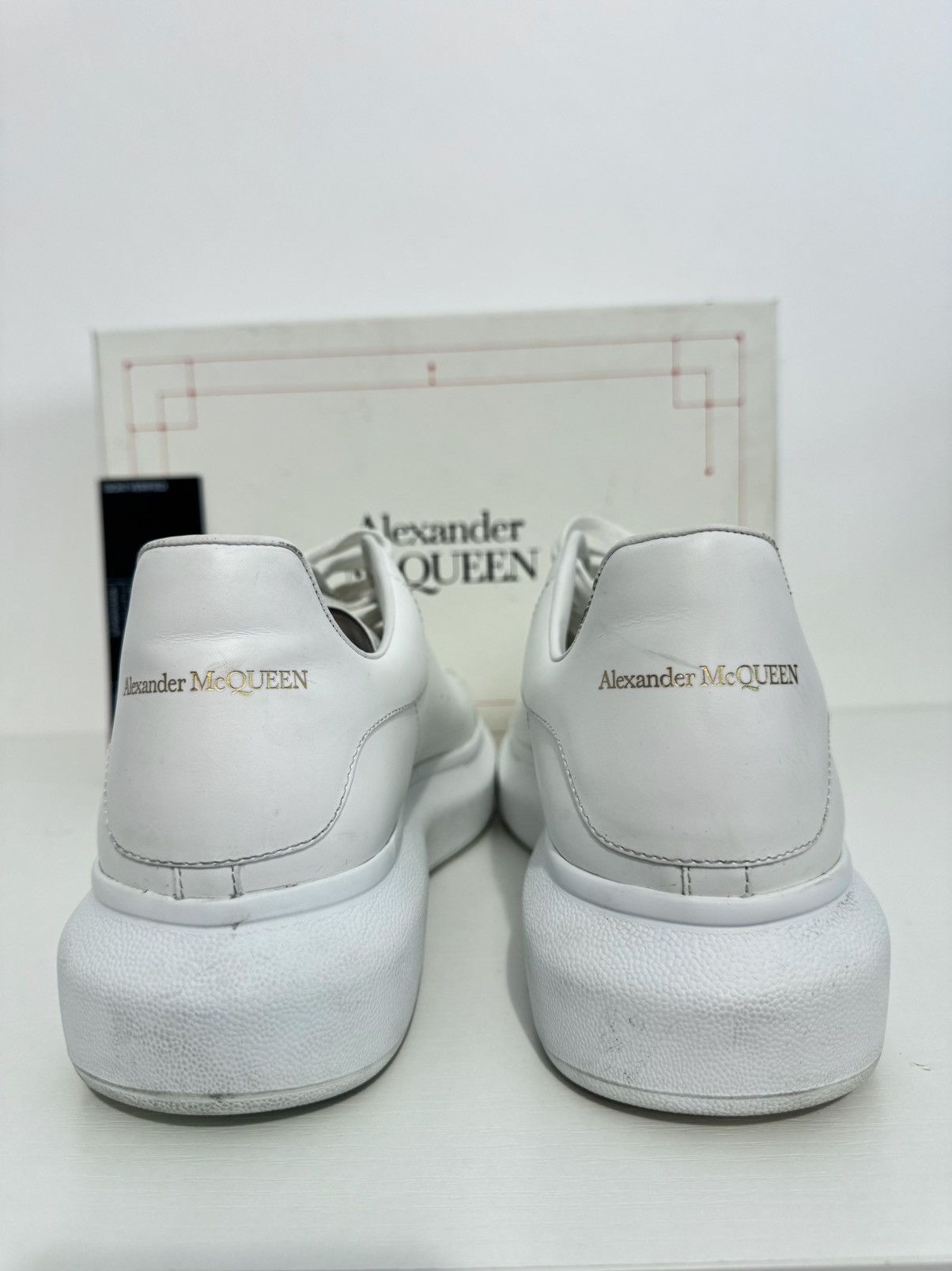 Alexander McQueen McQueen Oversized Sneakers White 12.5 US Size US 12.5 / EU 45-46 - 4 Thumbnail