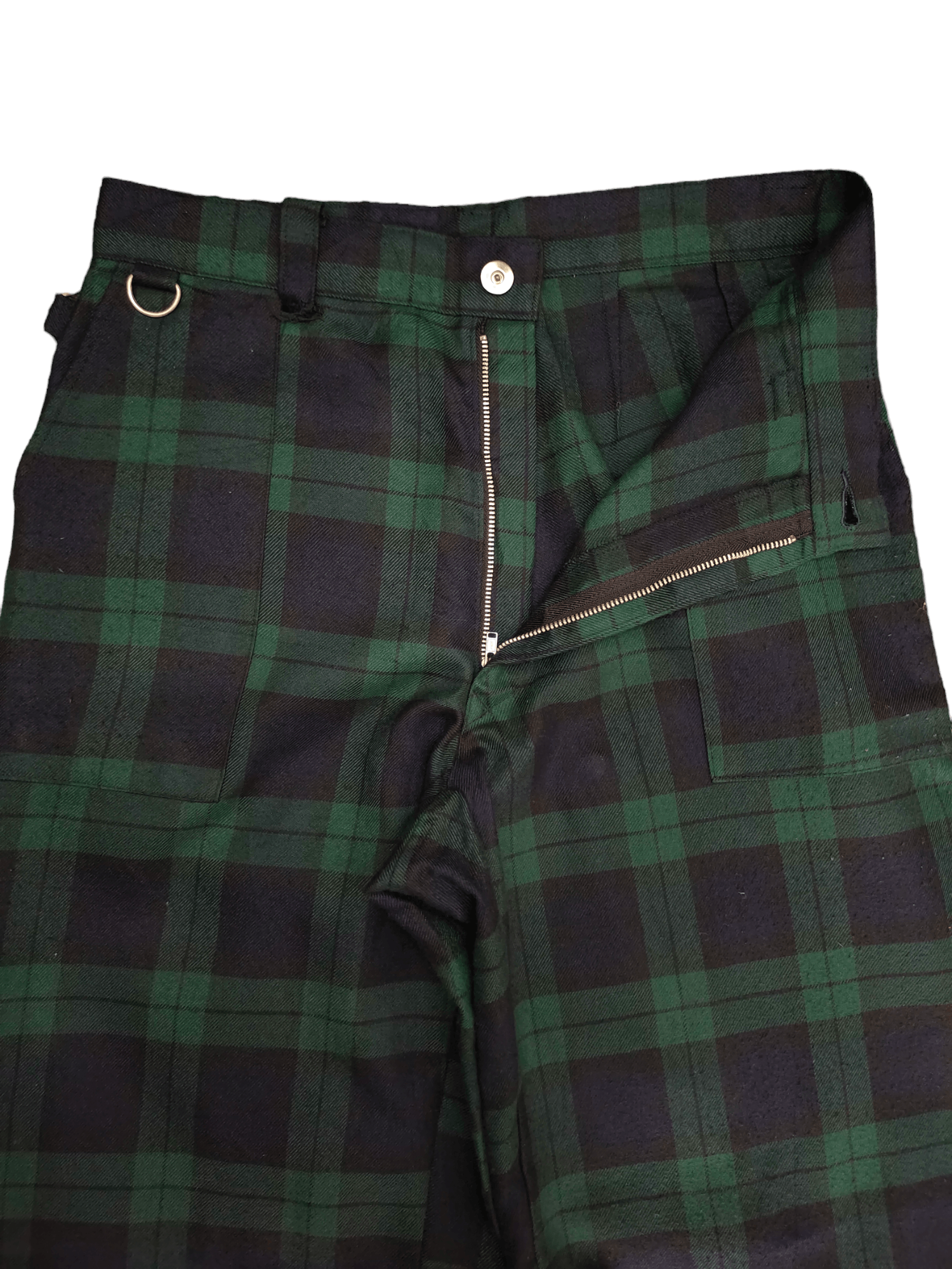 Seditionaries 1990s Cross For Men Tartan Bondage Zipper Pants Size US 30 / EU 46 - 9 Thumbnail
