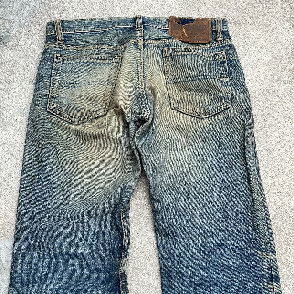 Marks & Spencer × Vintage “SPENCER” CRAZY VINTAGE SPENCER BOOTCUT DIRTY JEANS DENIM Size US 30 / EU 46 - 11 Thumbnail