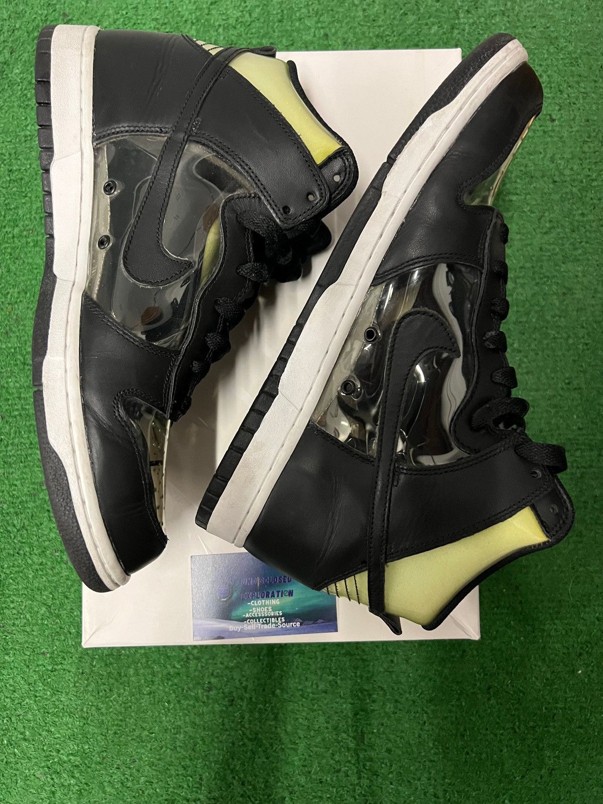 Comme des Garcons × Nike Nike x Comme Des Garçons Clear Dunk High Size US 11 / EU 44 - 4 Thumbnail