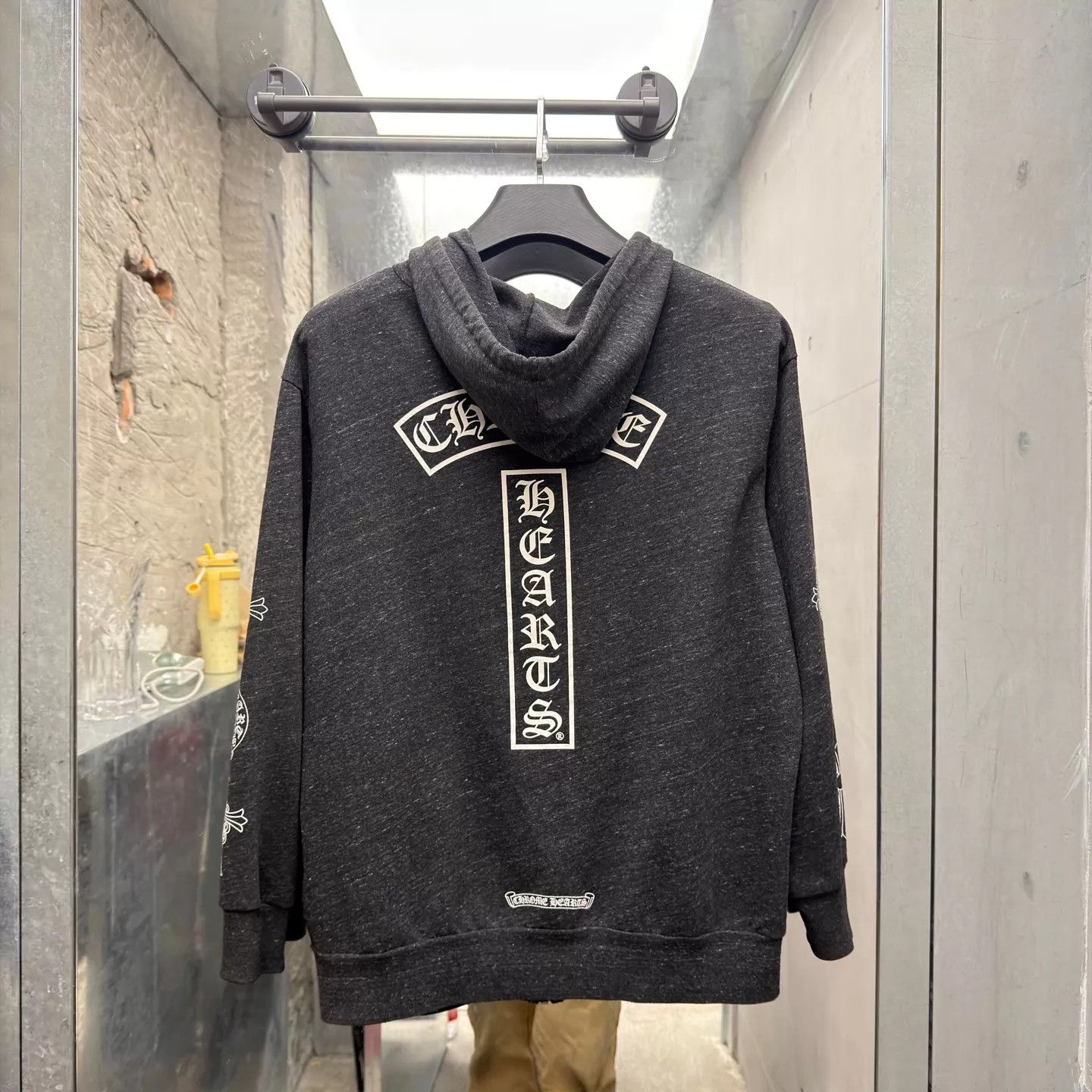 Chrome Hearts Chrome Hearts Black Gray 3-Element T-bar Zip XXL Jacket Size US XXL / EU 58 / 5 - 2 Thumbnail