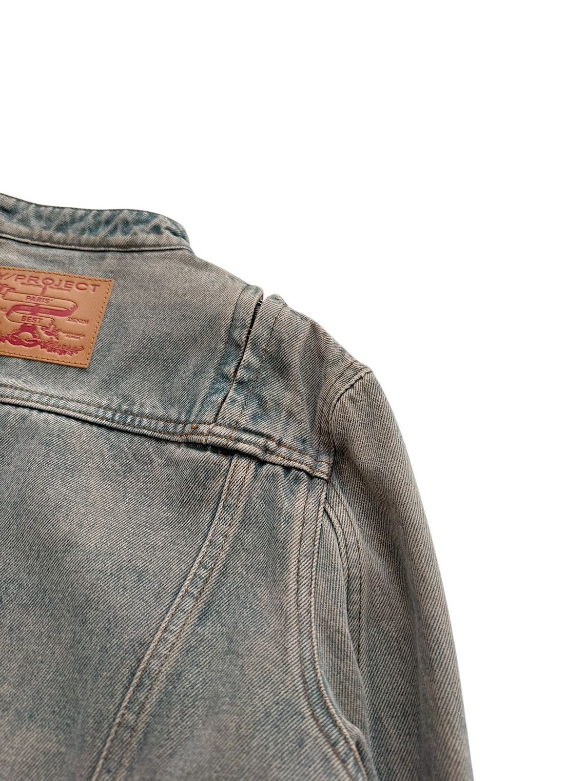 Y/Project Hook and Eye Denim Jacket Size L / US 10 / IT 46 - 8 Thumbnail