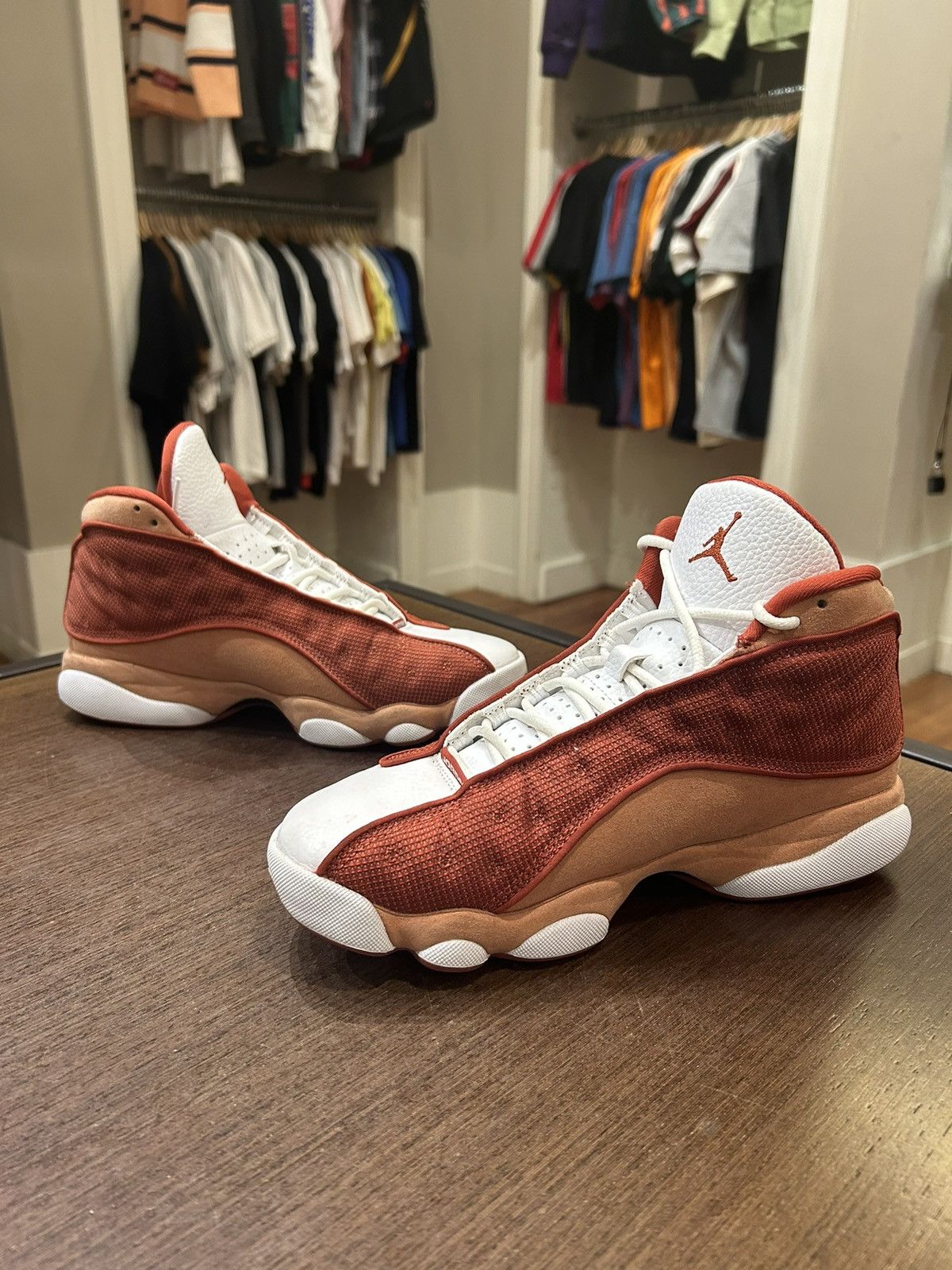 Jordan Brand Jordan 13 High Retro ‘Dune Red Bin’ Size US 8 / EU 41 - 2 Thumbnail