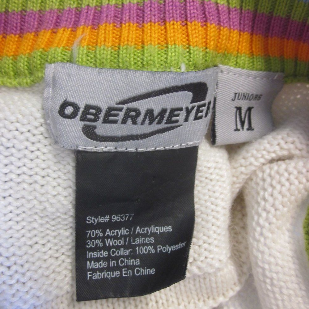 Obermeyer Obermeyer True Vintage 1970's Sweater Juniors Size M Size XS / US 0-2 / IT 36-38 - 3 Thumbnail