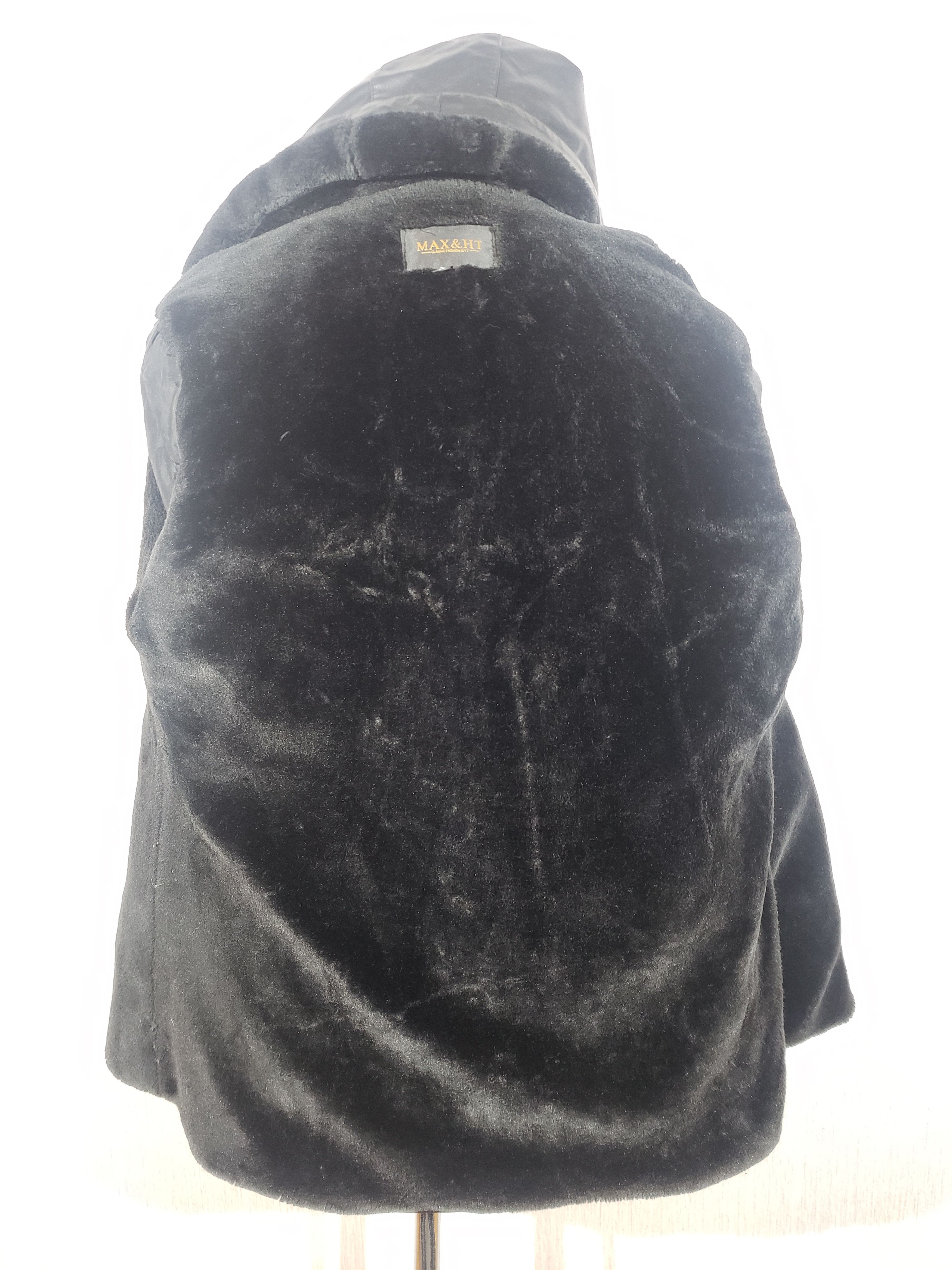 Other Warm stylish women's sheepskin coat with faux fur. Size XL / US 12-14 / IT 48-50 - 5 Thumbnail