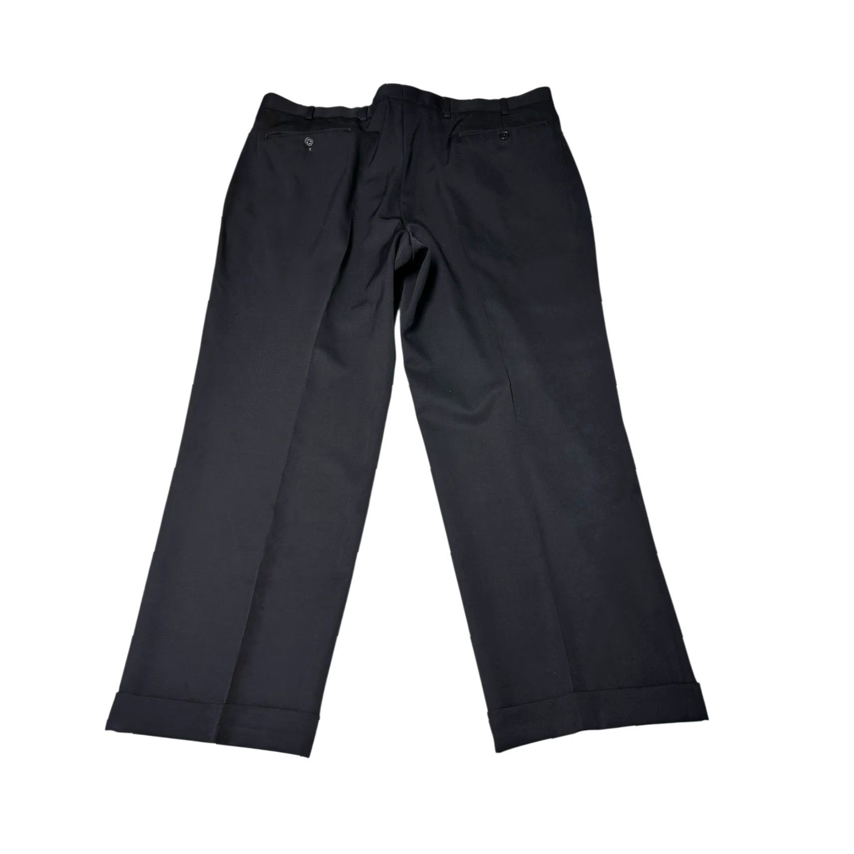 Brooks Brothers Brooks Brothers 1818 Madison Dress Pants Navy Blue 40x28 Wool Pleated Front Button Zip Pockets Classic Mens (Regular) Size US 40 / EU 56 - 6 Thumbnail