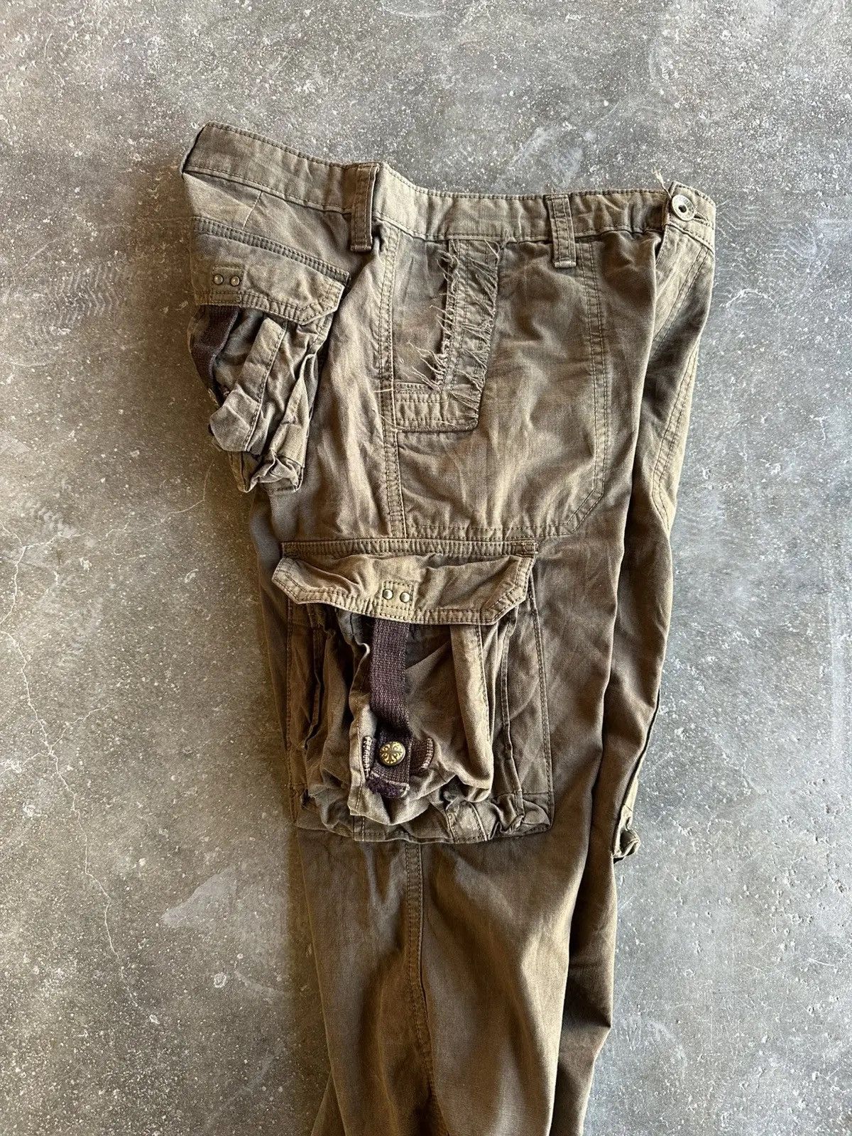 Surplus Research SEND OFFER🍁VINTAGE SURPLUS JAPAN 3D POCKET RARE CARGO PANTS Size US 29 - 14 Thumbnail