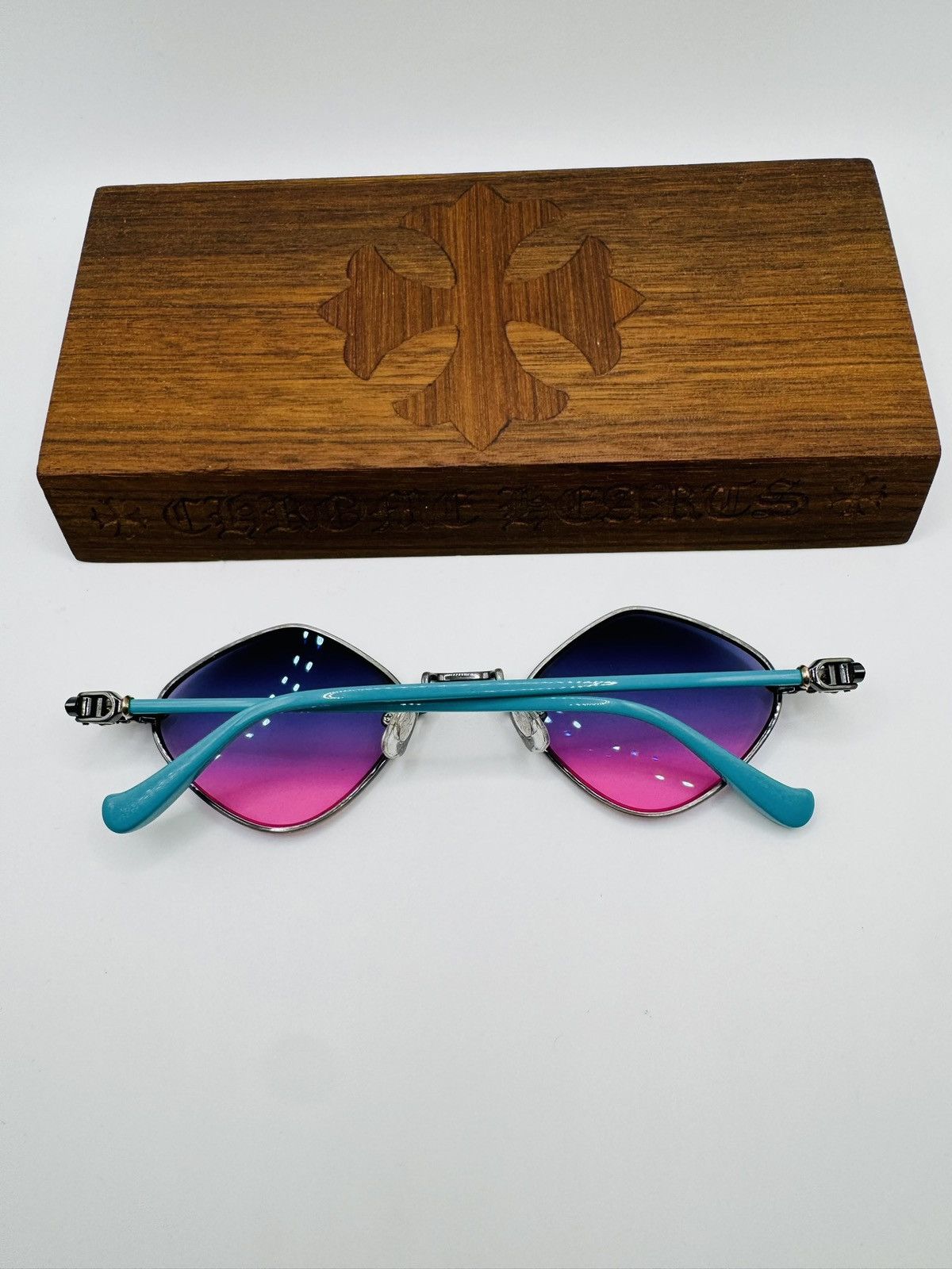 Chrome Hearts Chrome Hearts Diamond Dog Sunglasses Size ONE SIZE - 6 Thumbnail