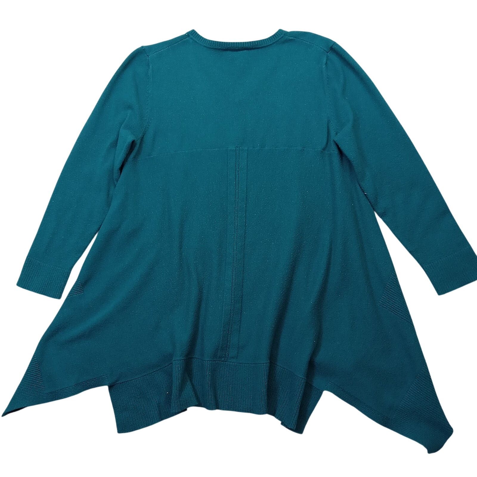 & Other Stories Rue 21 Sweater S Women's Short Sleeve Cardigan Brown Knit Size XL / US 12-14 / IT 48-50 - 2 Thumbnail
