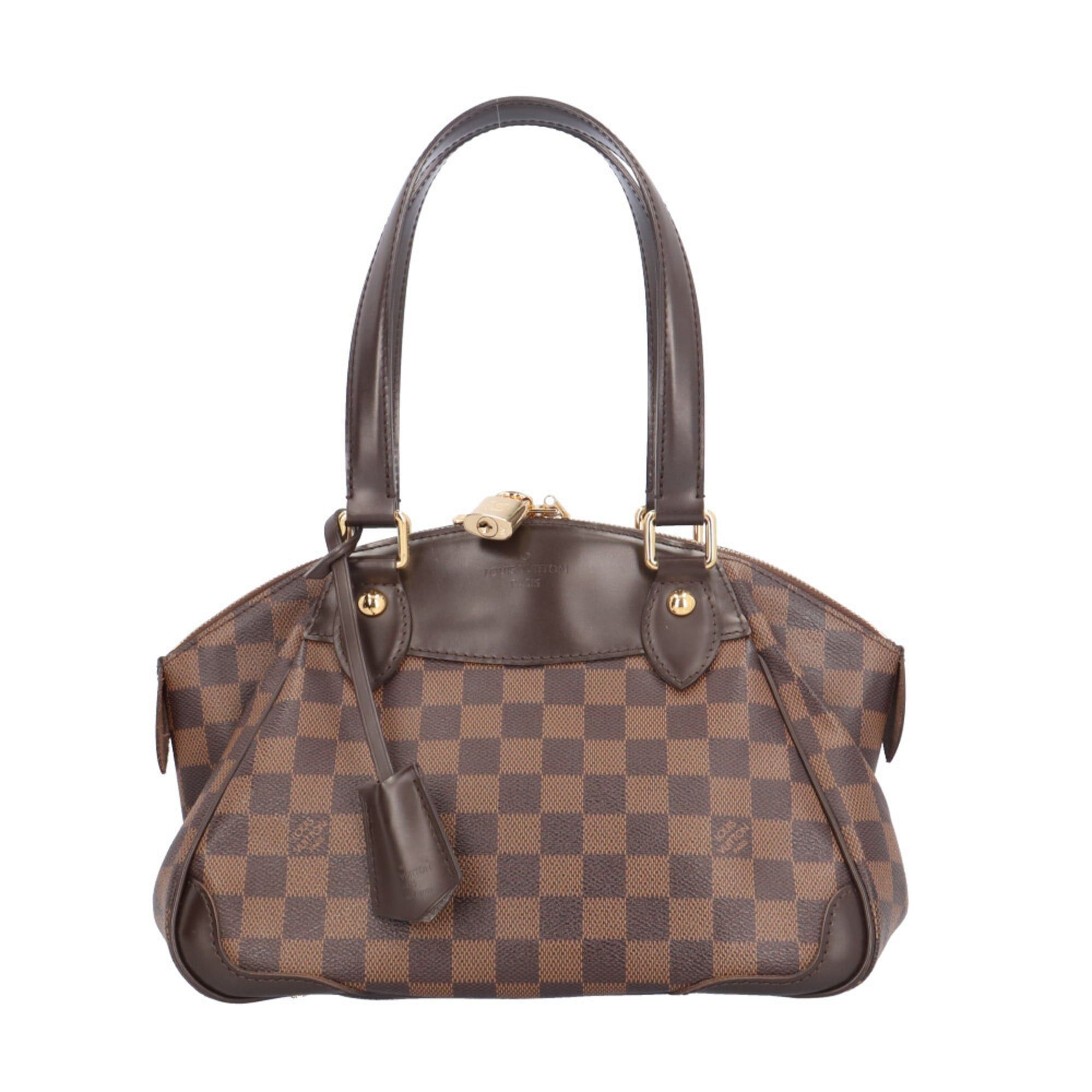 Louis Vuitton Louis Vuitton Verona PM Damier Handbag, Canvas N41117, Brown, Women's, LOUIS VUITTON Size ONE SIZE - 1 Thumbnail