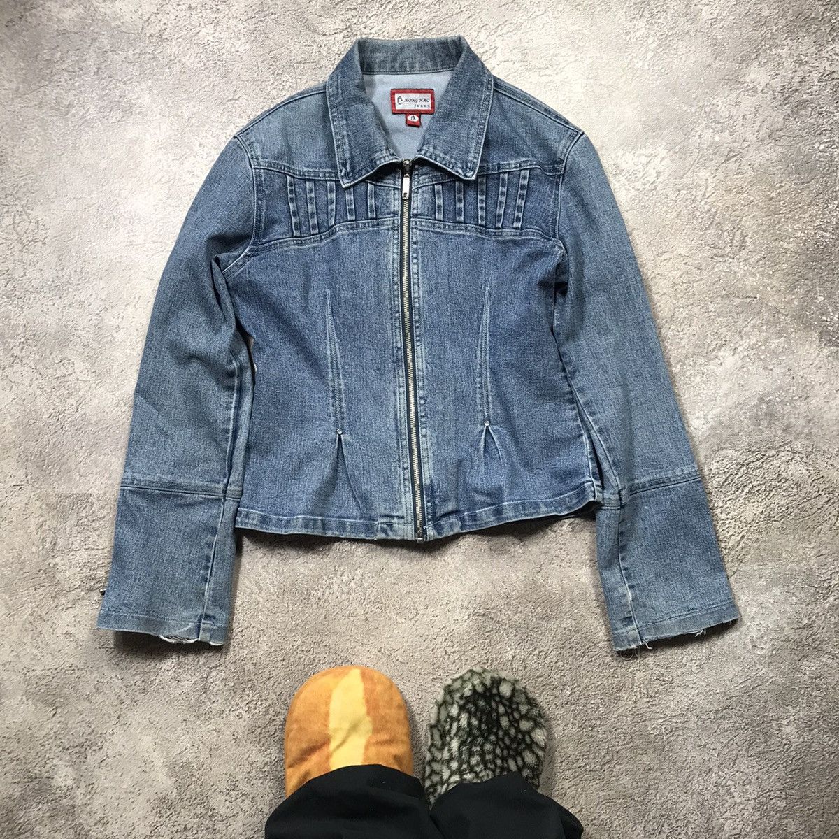 Vintage Vintage 90s Cropped Jacket Japan Avant Garde Streetwear M Size M / US 6-8 / IT 42-44 - 1 Thumbnail