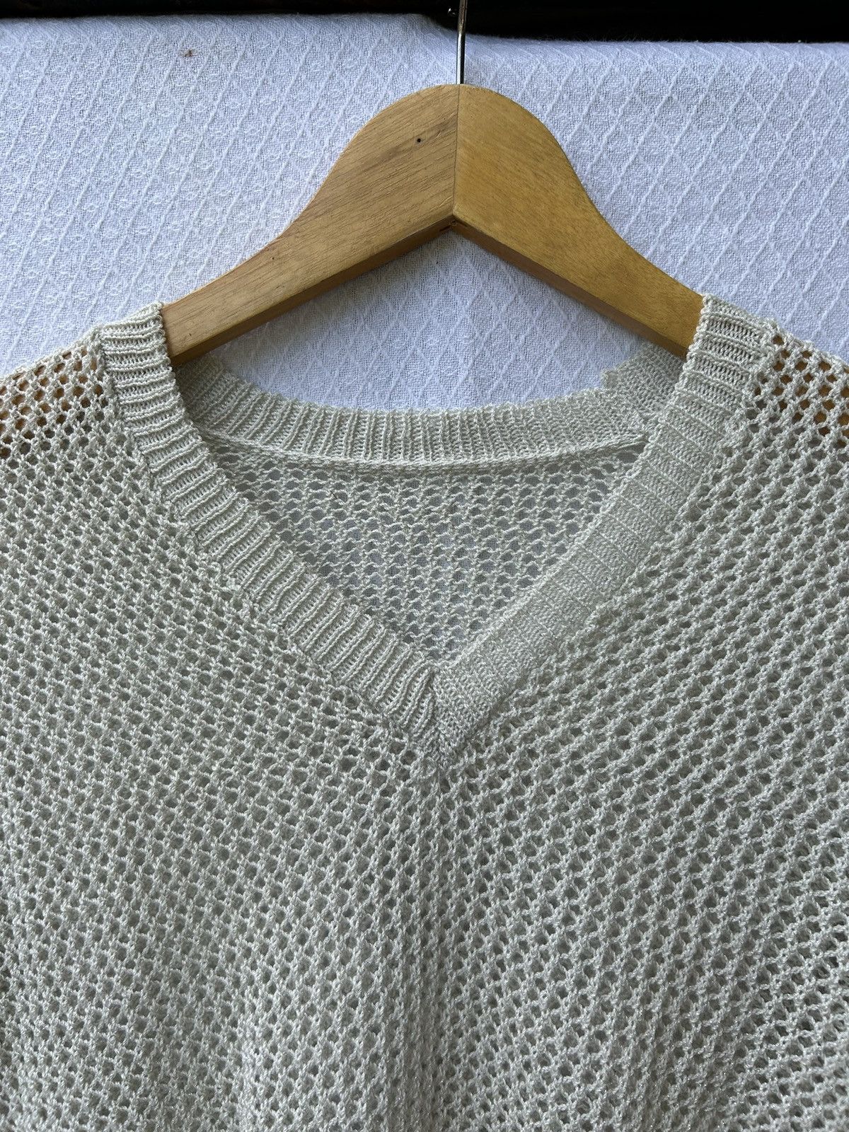 Issey Miyake × Japanese Brand 💸BINDINGOFFER💸open knit style isseymiyake longsleeve Size US M / EU 48-50 / 2 - 5 Thumbnail