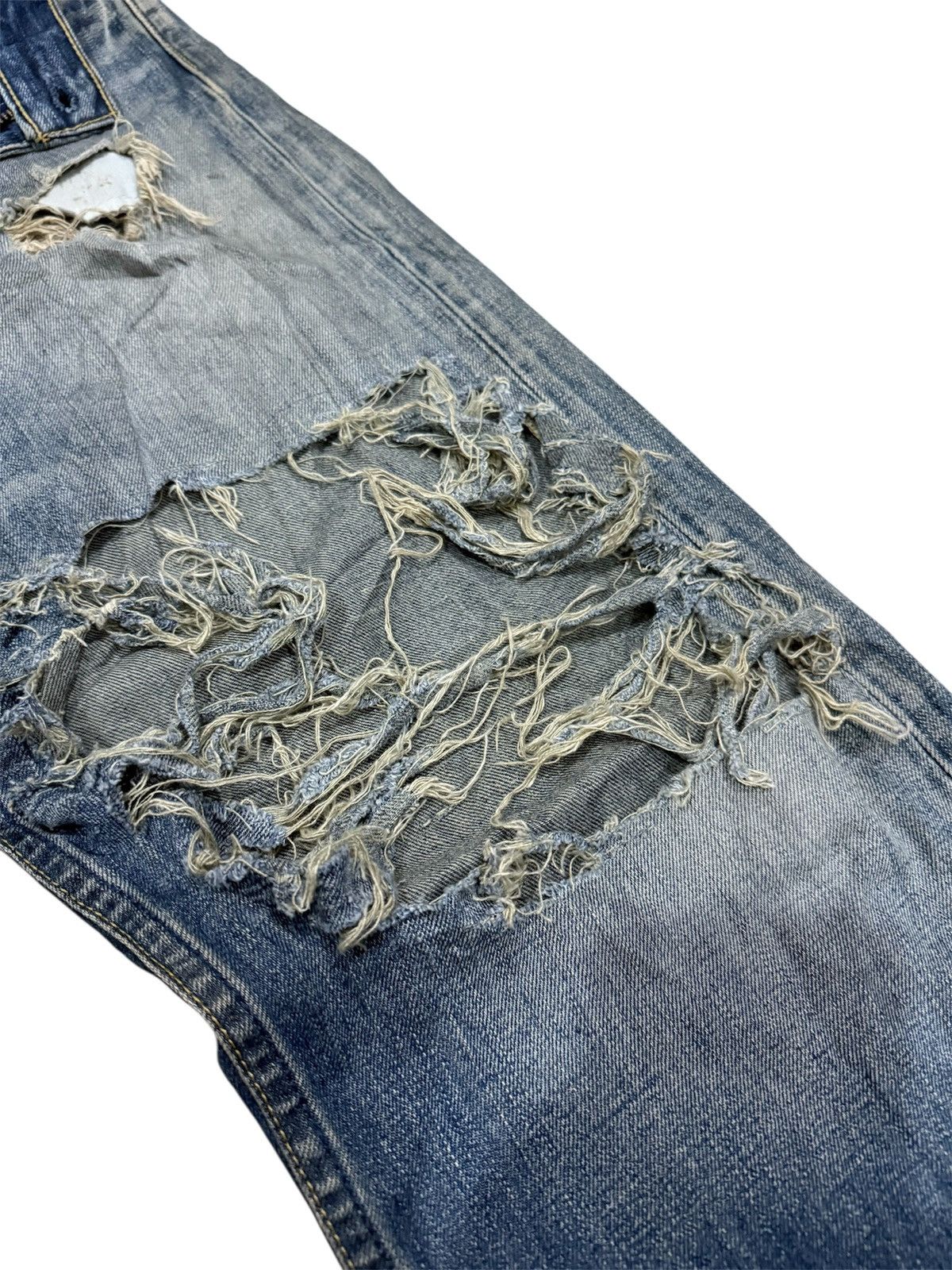 Levi's LEVI’S 503 KURT COBAIN GRUNGE DISTRESSED JEANS Size US 33 - 5 Thumbnail