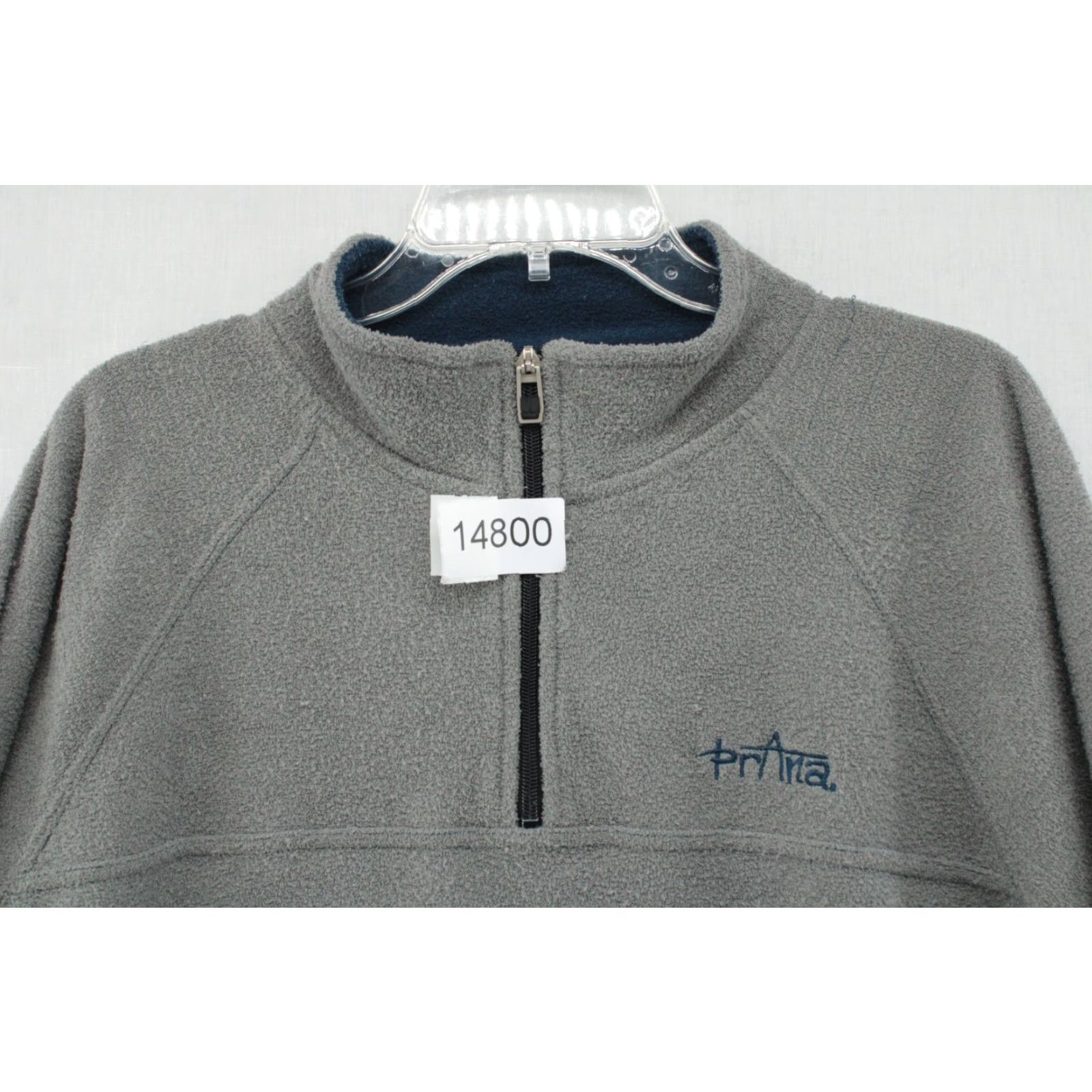Prana prAna Pullover Men's XL Gray Long Sleeve 1/4 Zip Gorpcore Cozy Breathable Stretch Backyard - N/A Size US XL / EU 56 / 4 - 8 Thumbnail