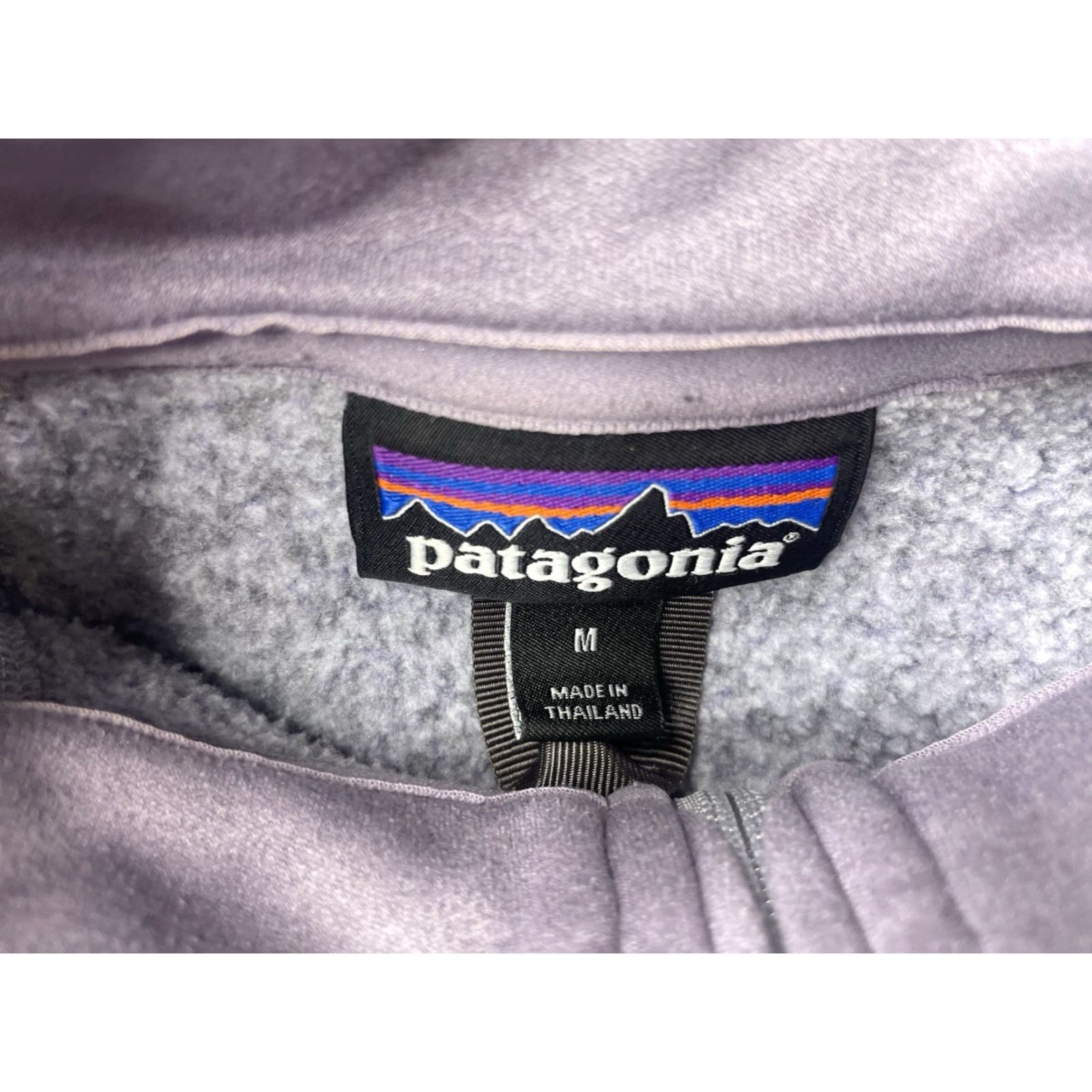 Patagonia Patagonia Better Sweater Pullover Women's Medium Heathered 1/4 Zip Lilac Purple Jacket Size M / US 6-8 / IT 42-44 - 3 Thumbnail