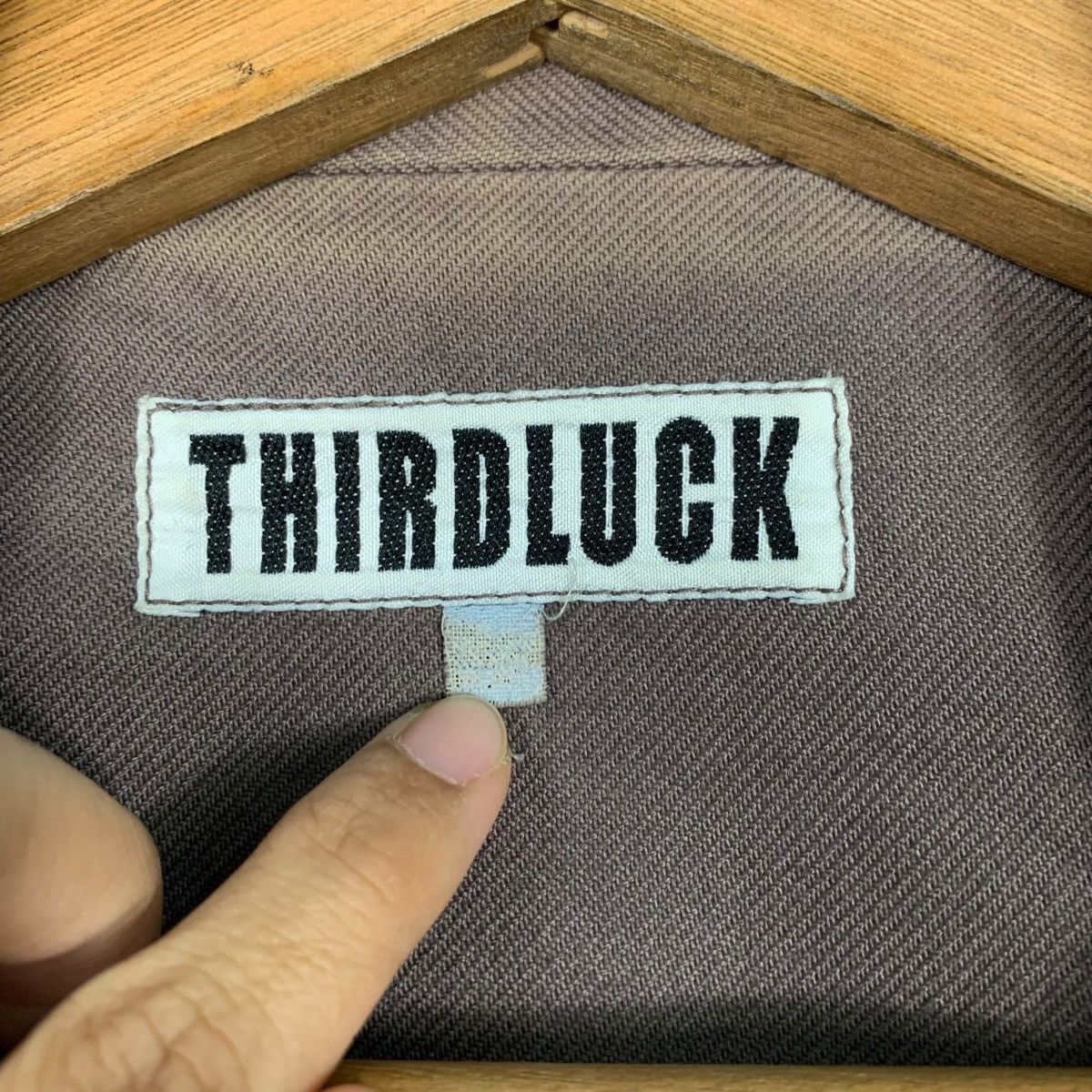 Japanese Brand THIRDLUCK Four Pocket Work Casual Jacket #2089-C91 Size US M / EU 48-50 / 2 - 13 Thumbnail