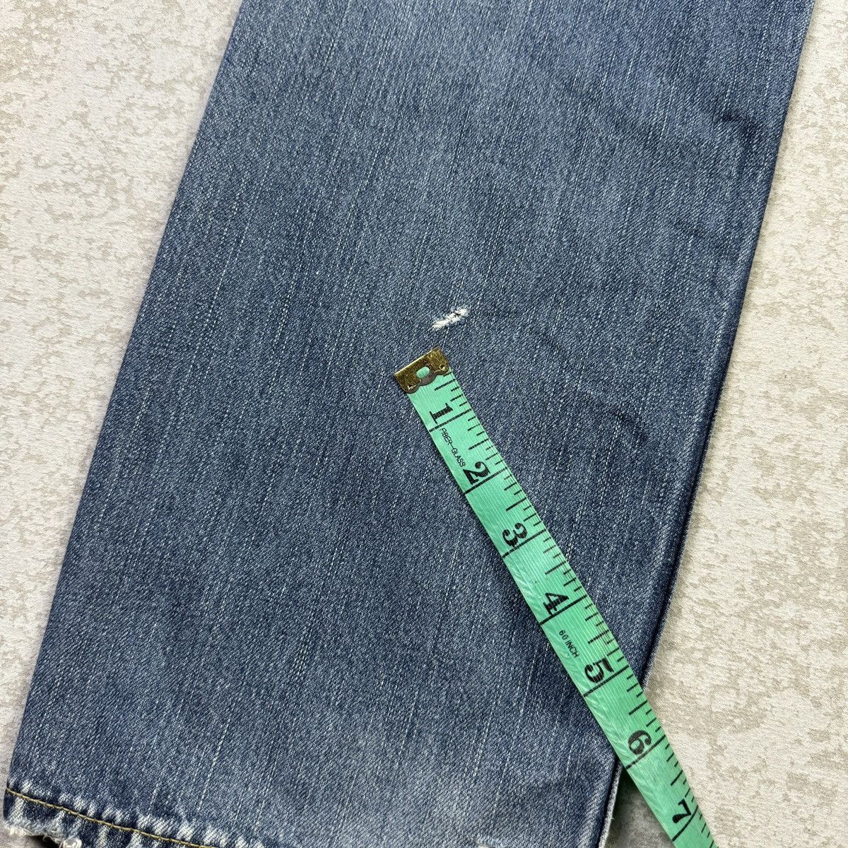 If Six Was Nine × Levi's 💥Vintage Levis 502 Distressed Sick Blue Wash Denim Size US 30 / EU 46 - 10 Thumbnail