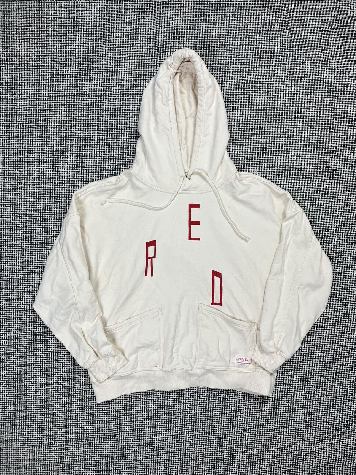 Japanese Brand × Levi's rare Levi’s RED Japanese cargo cropped boxy hoodie Size US L / EU 52-54 / 3 - 1 Thumbnail