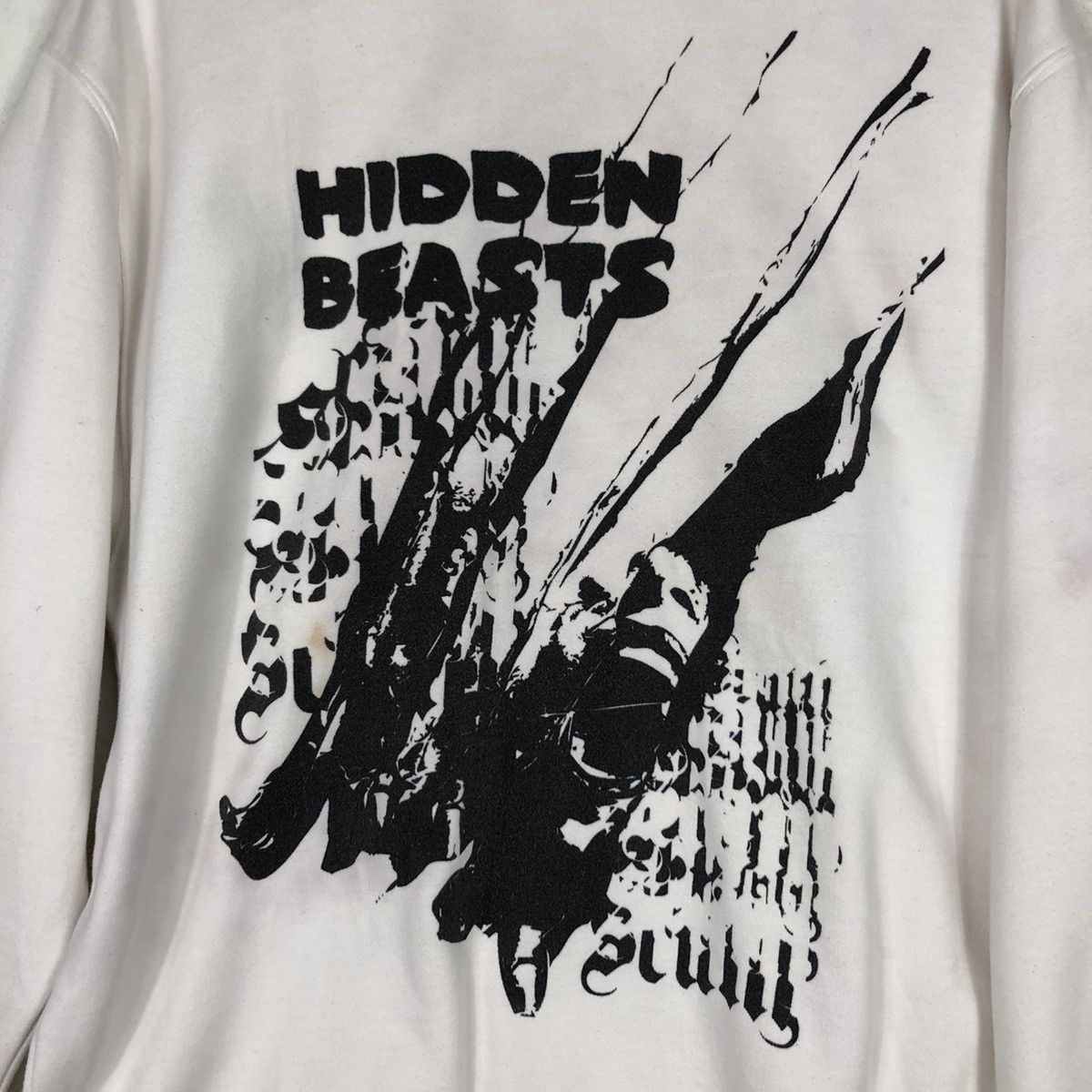 Japanese Brand Hidden Beast Scum Streetwear Sweatshirt Large Size US L / EU 52-54 / 3 - 11 Thumbnail