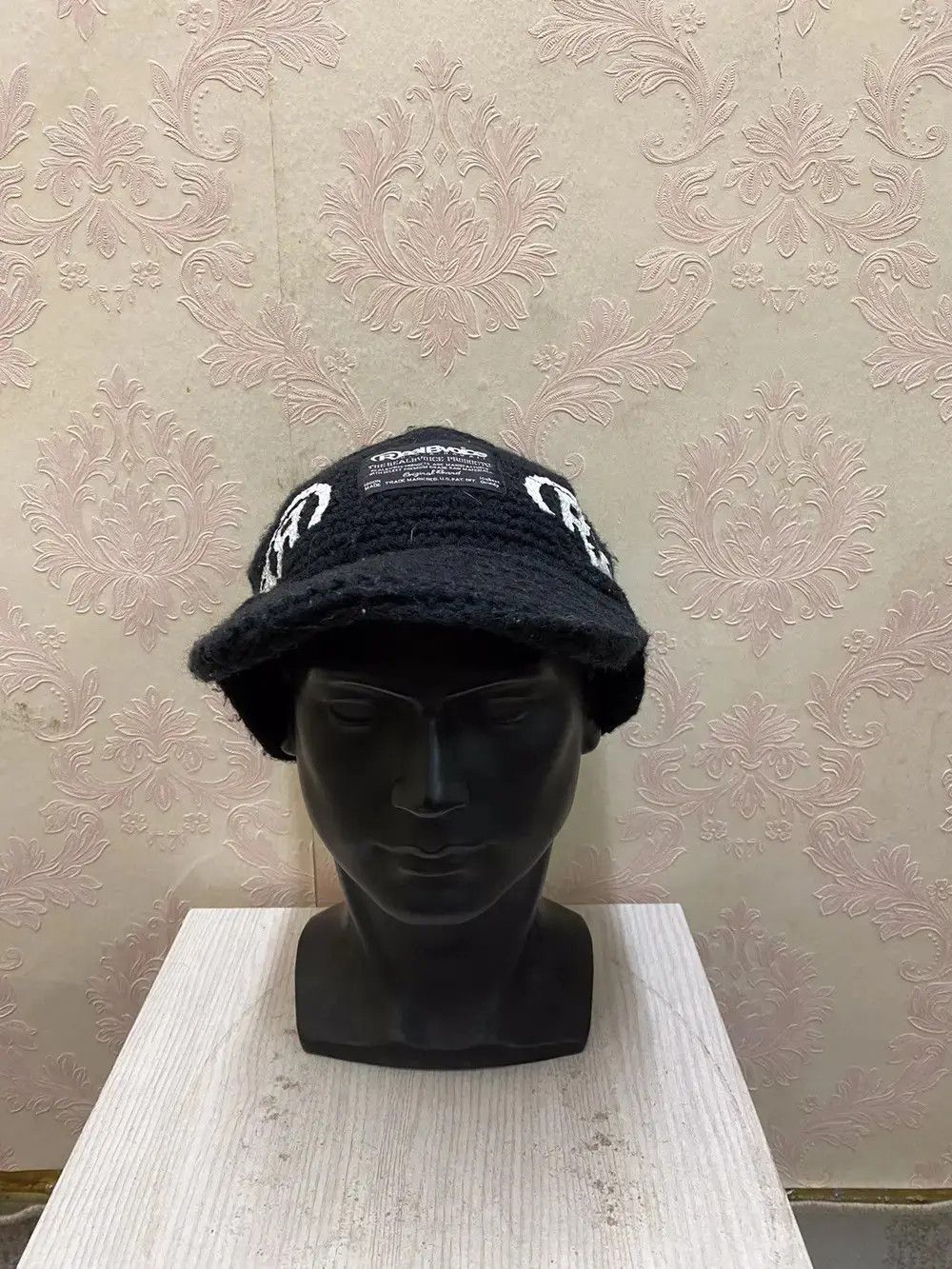 Japanese Brand Real Bvoice Rare Design Knit Visor Beanie Hat Size ONE SIZE - 3 Thumbnail