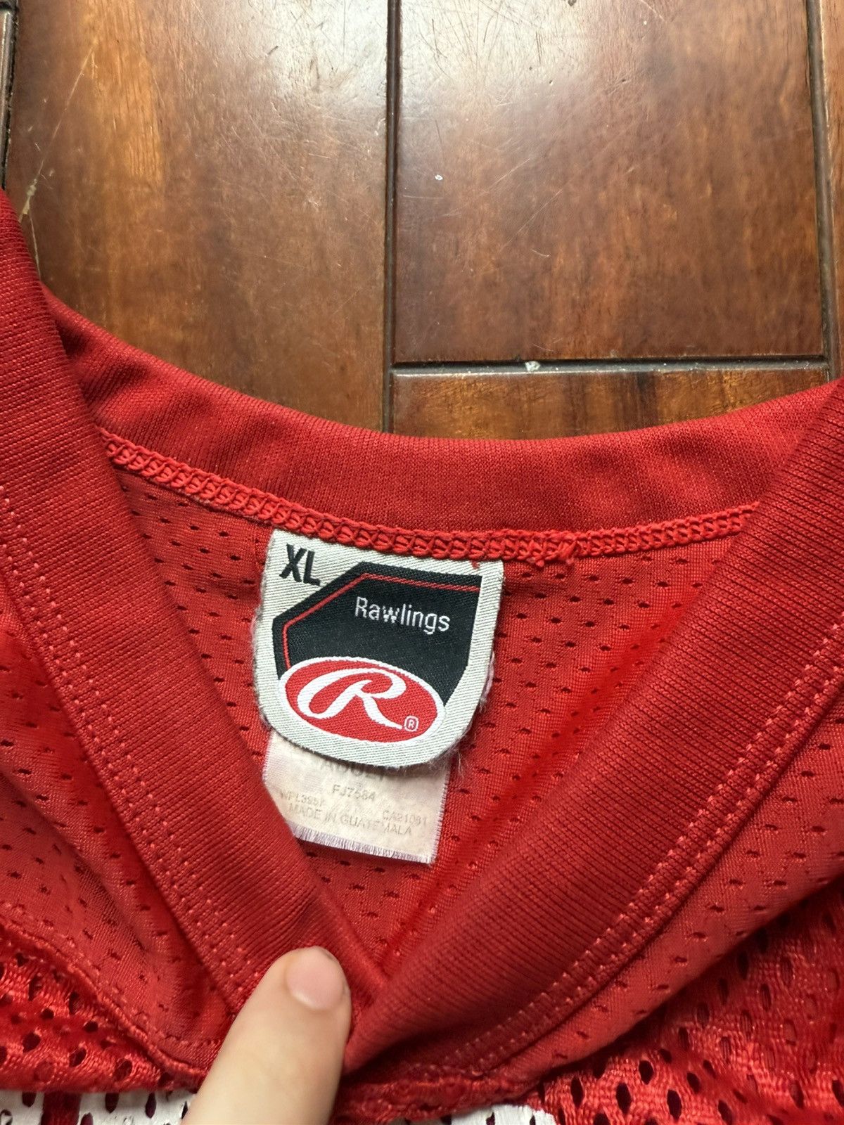 Vintage Jersey XL Red Rawlings misc Raiders jersey Size US XL / EU 56 / 4 - 3 Thumbnail