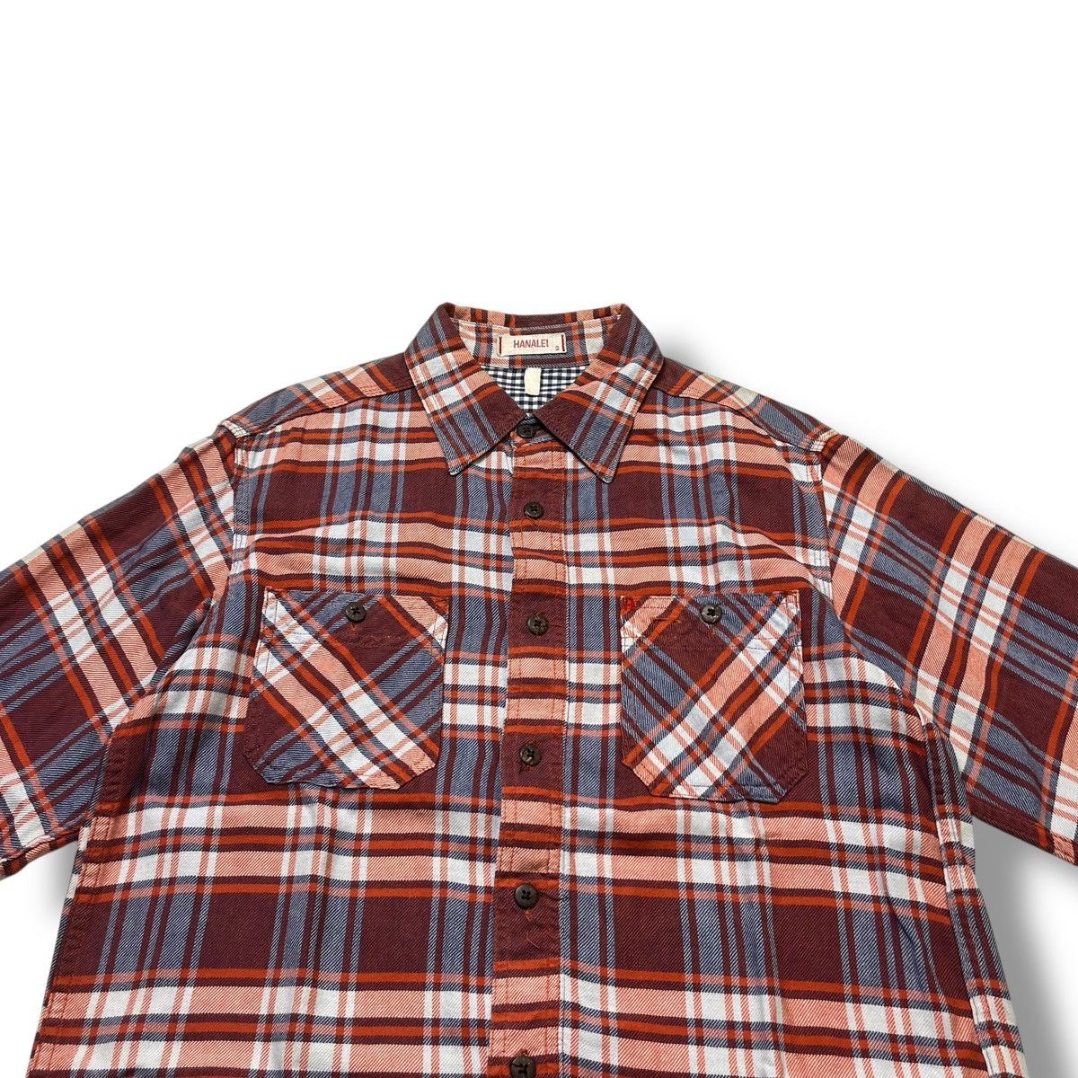 Kapital Issey miyake style💥HANALEI Heavy Flannel Workshirt Size US M / EU 48-50 / 2 - 3 Thumbnail