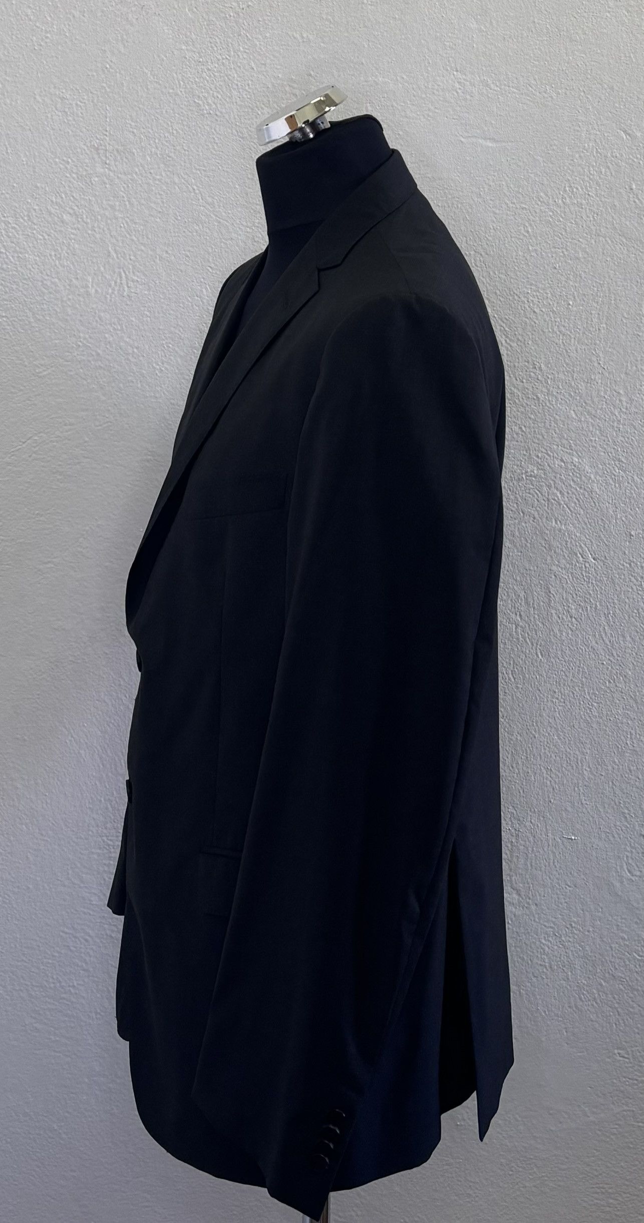 Z Zegna Z Zegna Black Blazers Wool, Silk size 54R Size 54R - 3 Thumbnail