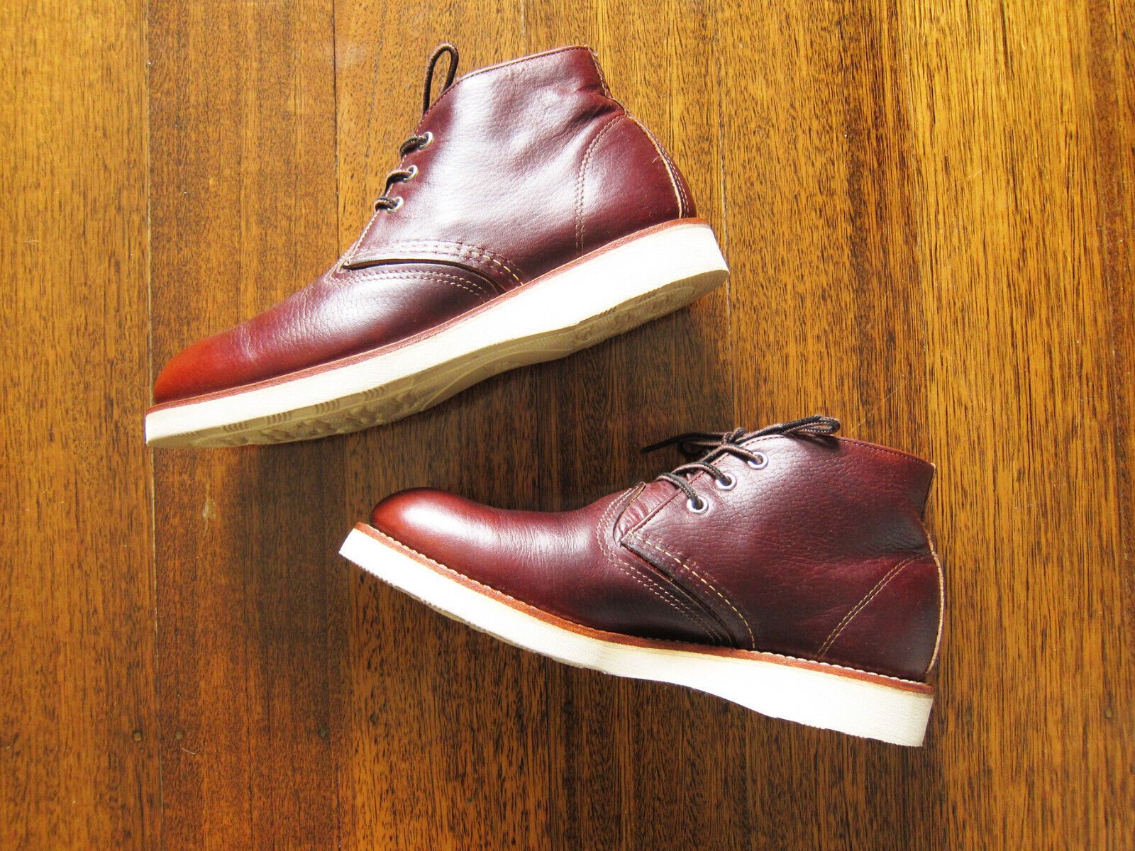 Red Wing RED WING Boots 3141 Chukka Boots (Size 9D) Briar Oil Slick Size US 9 / EU 42 - 6 Thumbnail