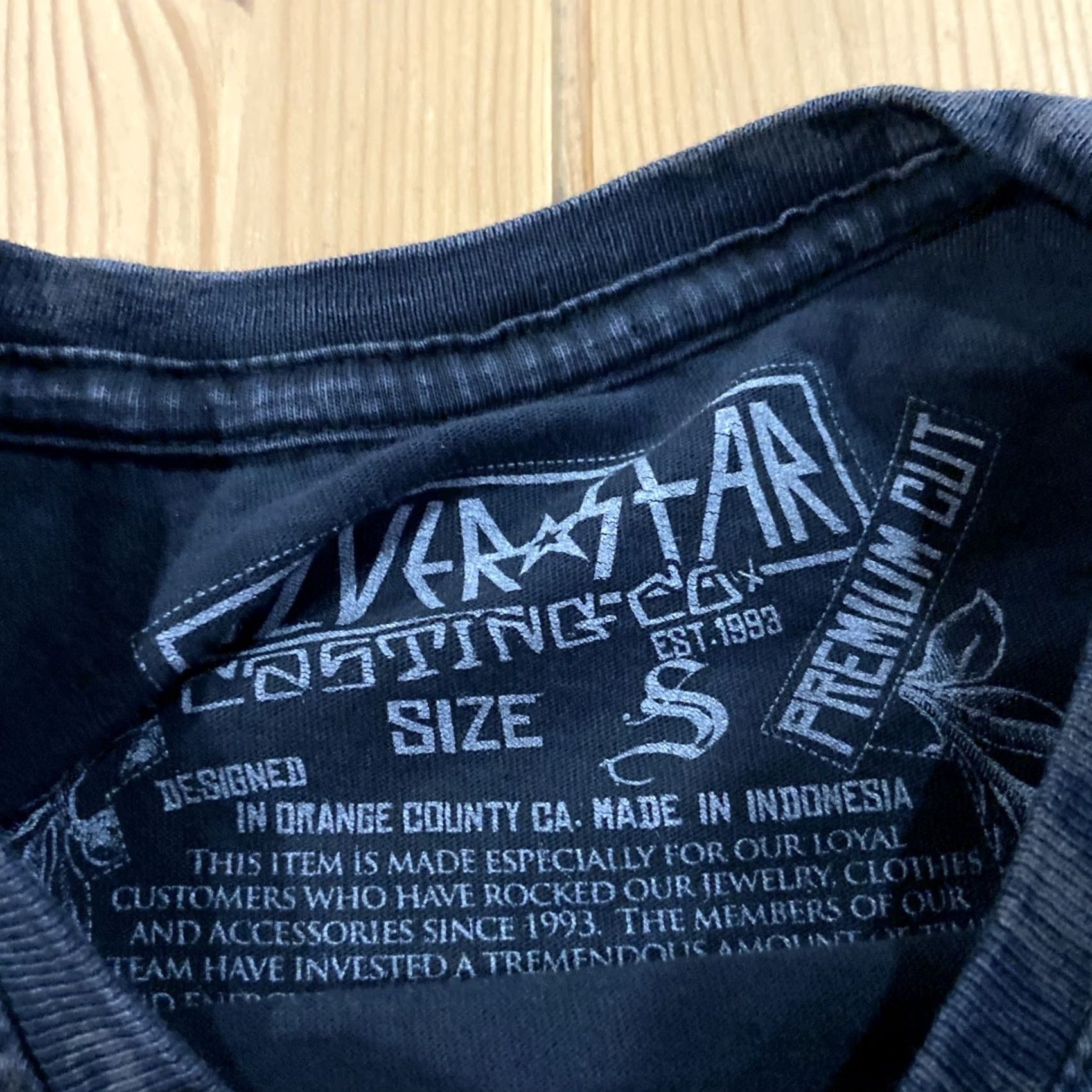 Vintage Y2k Silverstar Skull Graphic Print T Shirt Mens S Black Grunge Streetwear AOP Shirt Size US S / EU 44-46 / 1 - 3 Thumbnail