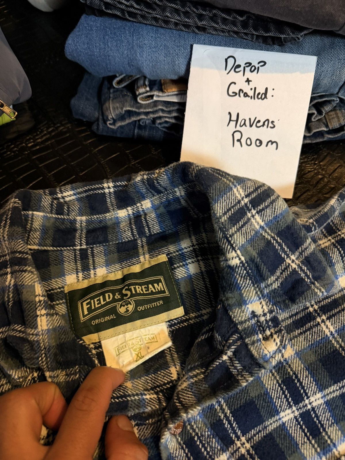 Field & Stream Field & Stream Blue Plaid Flannel – Size XL Size US XL / EU 56 / 4 - 2 Thumbnail
