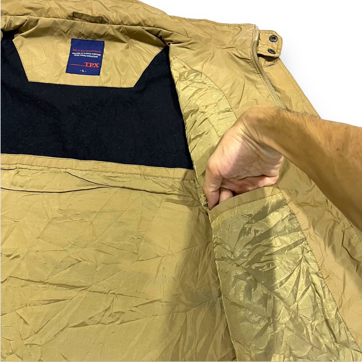 Japanese Brand 🇯🇵 TPX TACTICAL MULTIPOCKET NYLON VEST Size US L / EU 52-54 / 3 - 7 Thumbnail