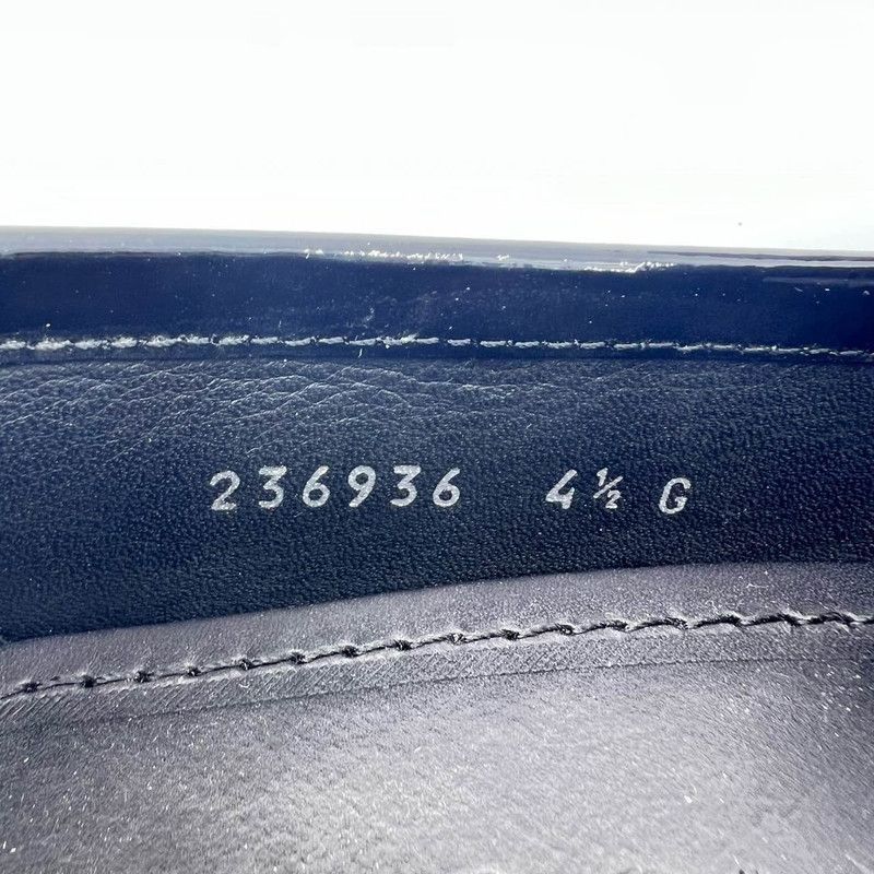 Gucci Gucci Black Leather Slip-On Lifestyle Loafers - Size US 7.5 / EU 40-41 - 5 Thumbnail